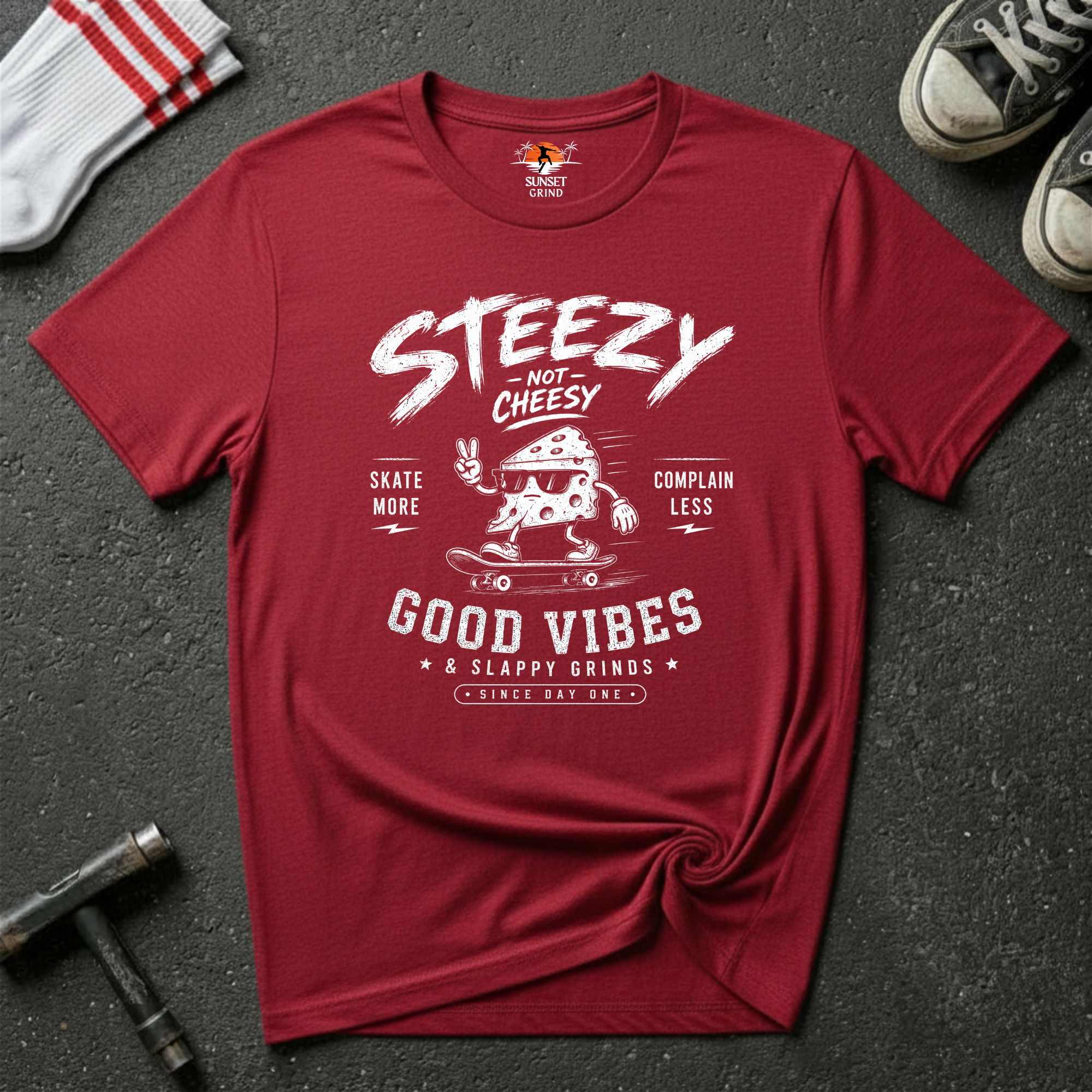 STEEZY NOT CHEESY T-Shirt