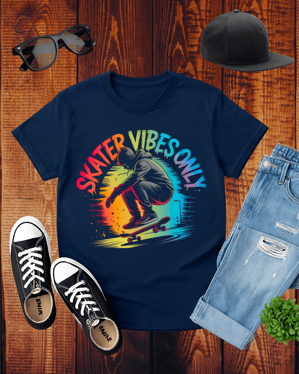 SKATER VIBES ONLY T-Shirt