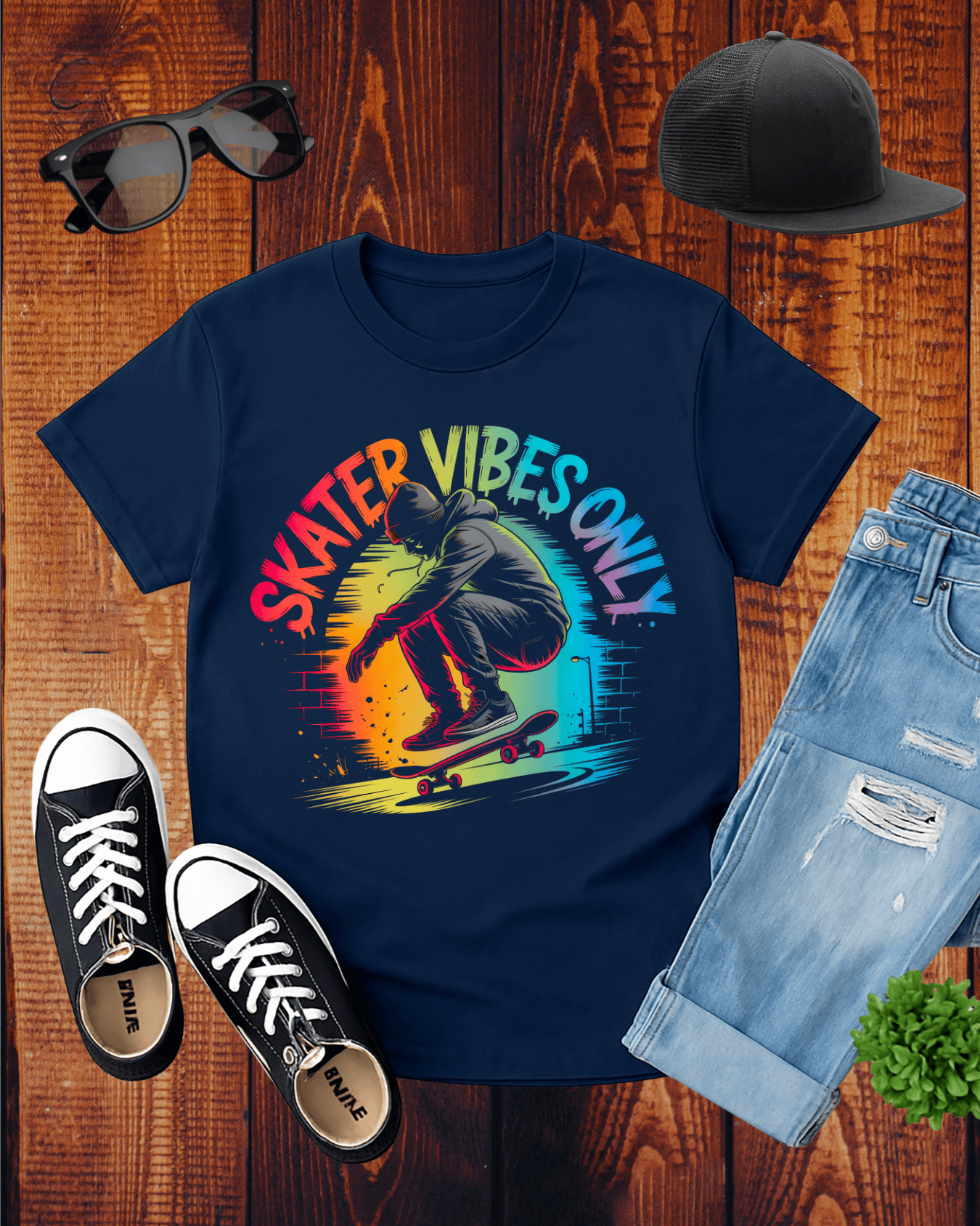 SKATER VIBES ONLY T-Shirt