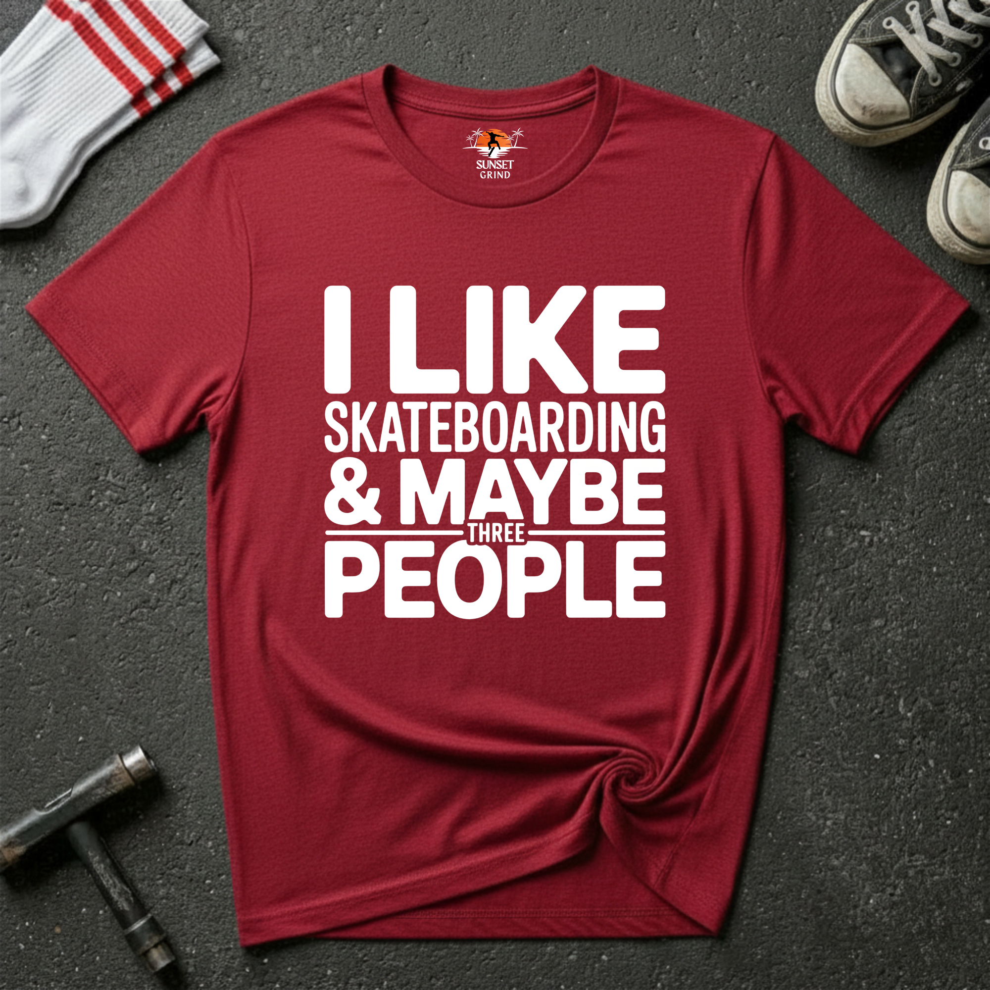 MAYBE THREE PEOPLE T-Shirt