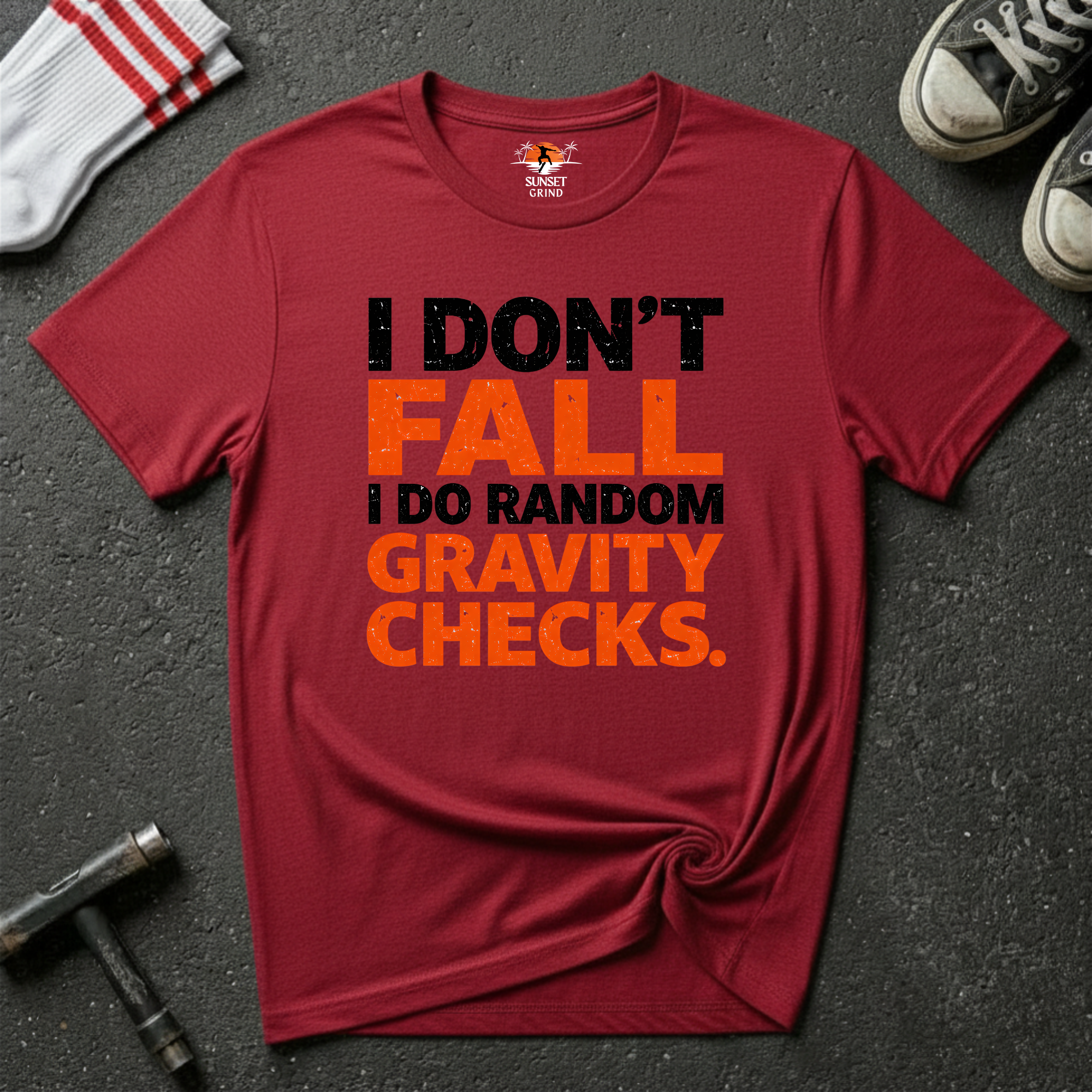 GRAVITY CHECKS T-Shirt