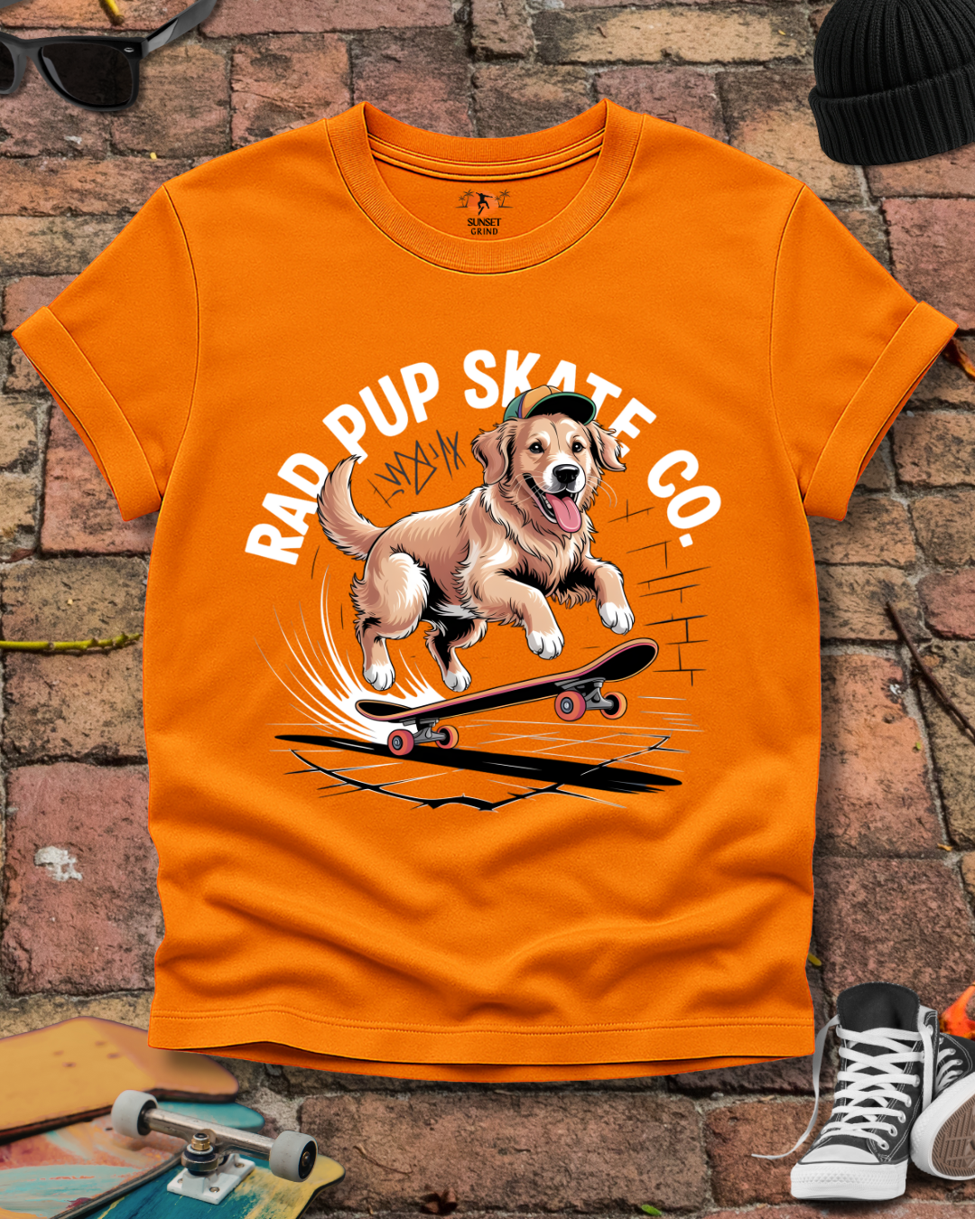 RAD PUP SKATE CO T-Shirt