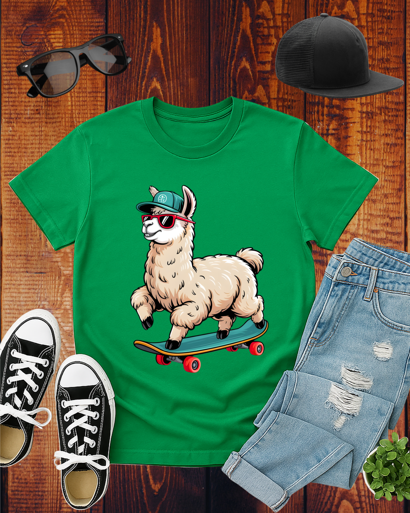 STOKED LLAMA T-Shirt