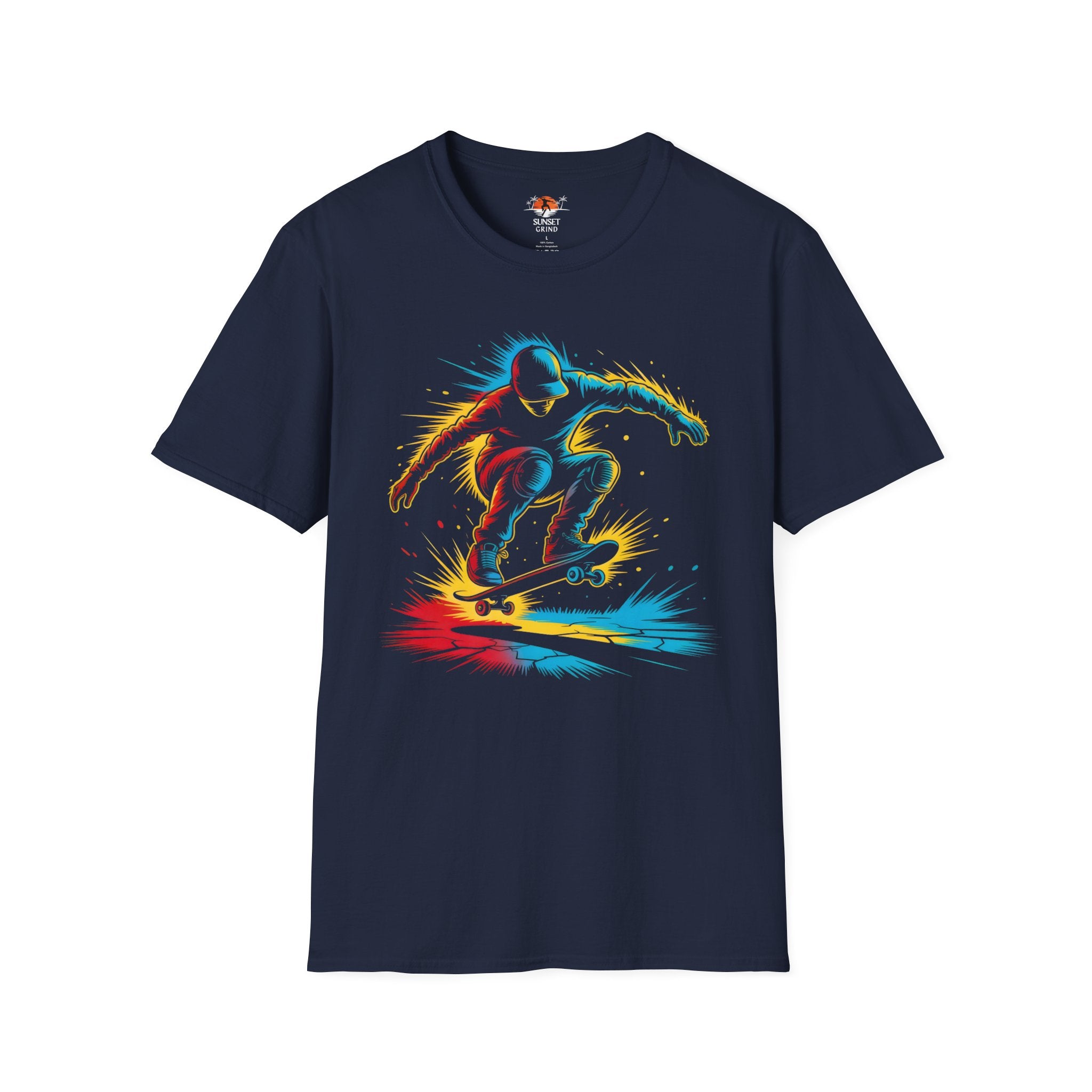 SKATEBOARDER SPLASH T-Shirt