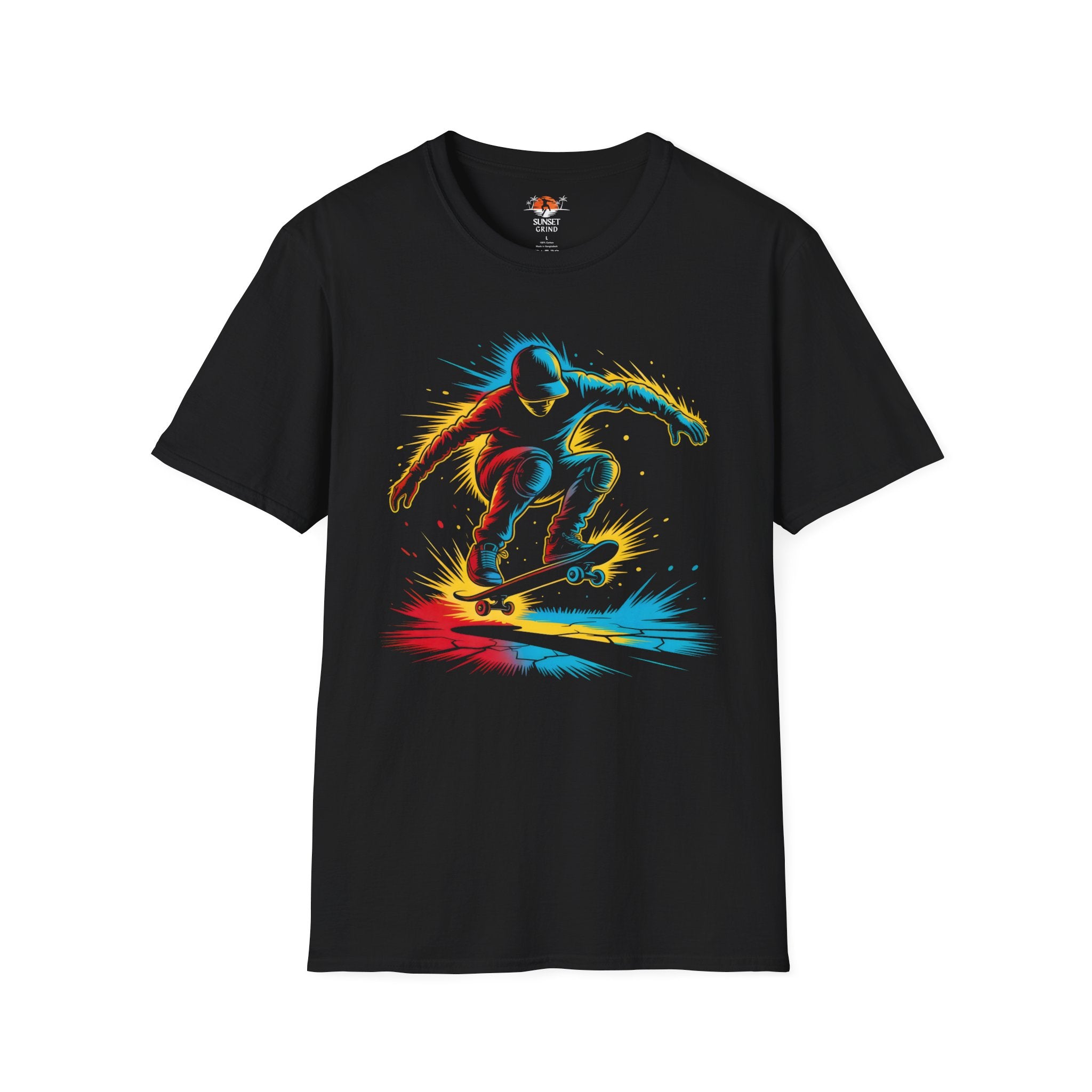 SKATEBOARDER SPLASH T-Shirt