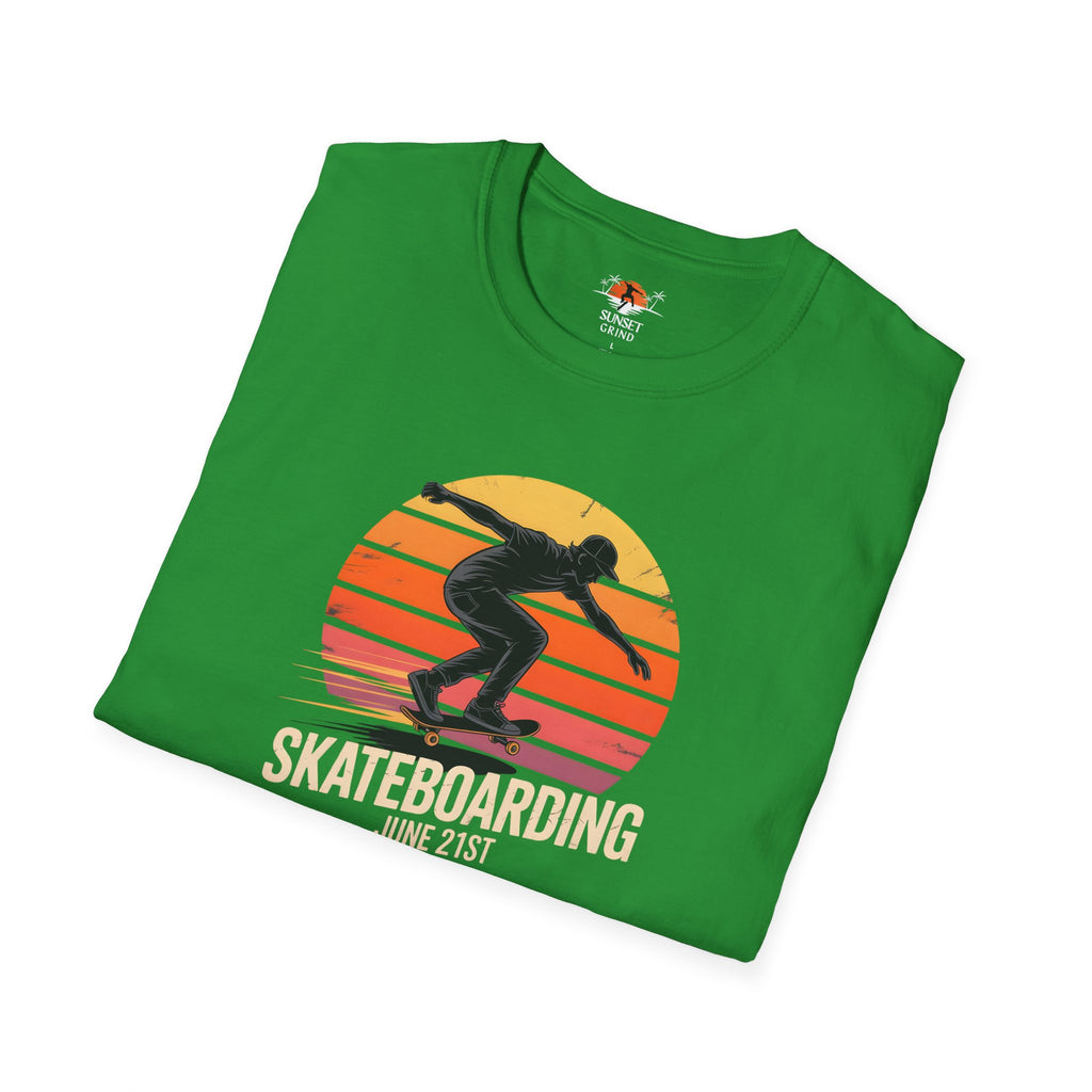 SKATEBOARDING JUNE 21ST T-Shirt