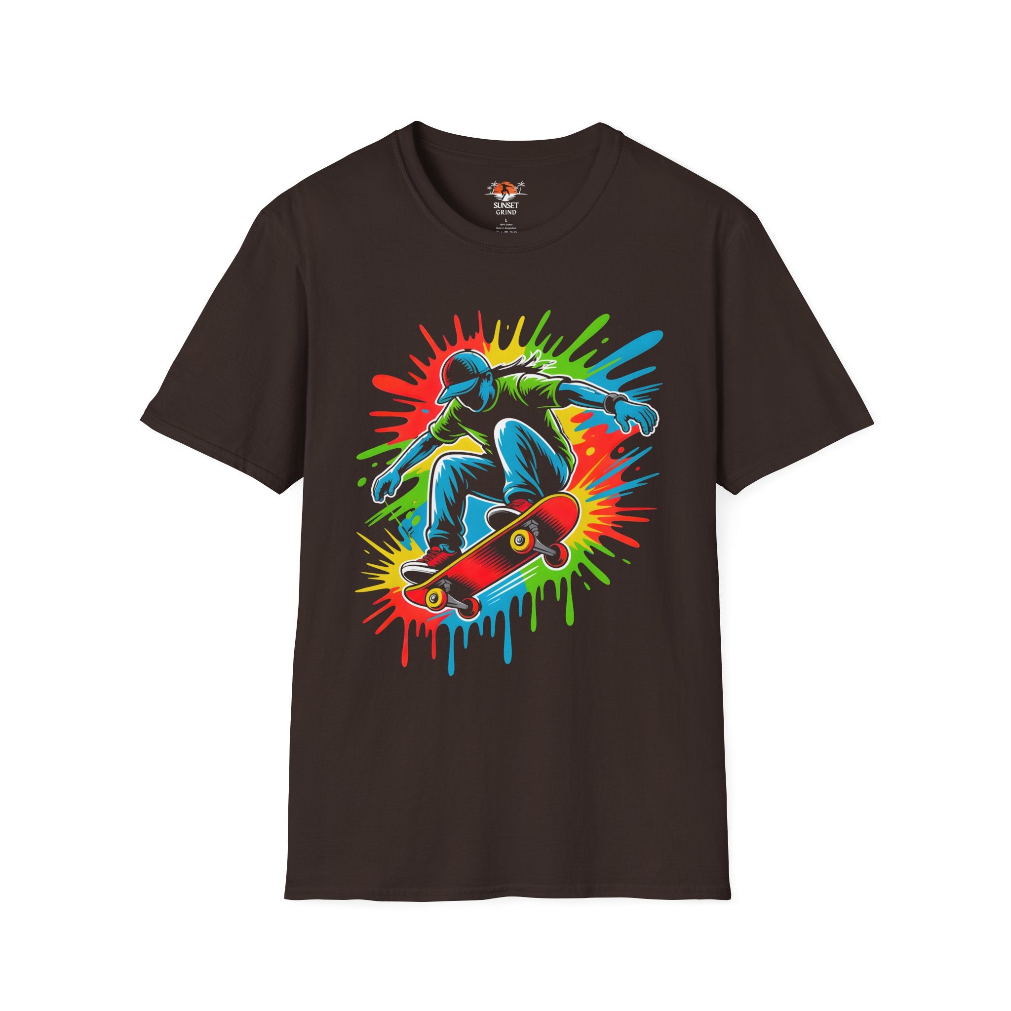 NEON SKATEBOARDER T-Shirt