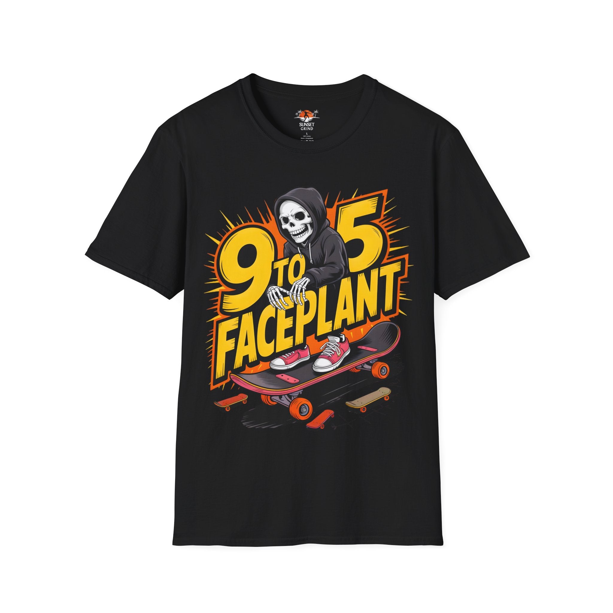 9 TO 5 FACEPLANT T-Shirt