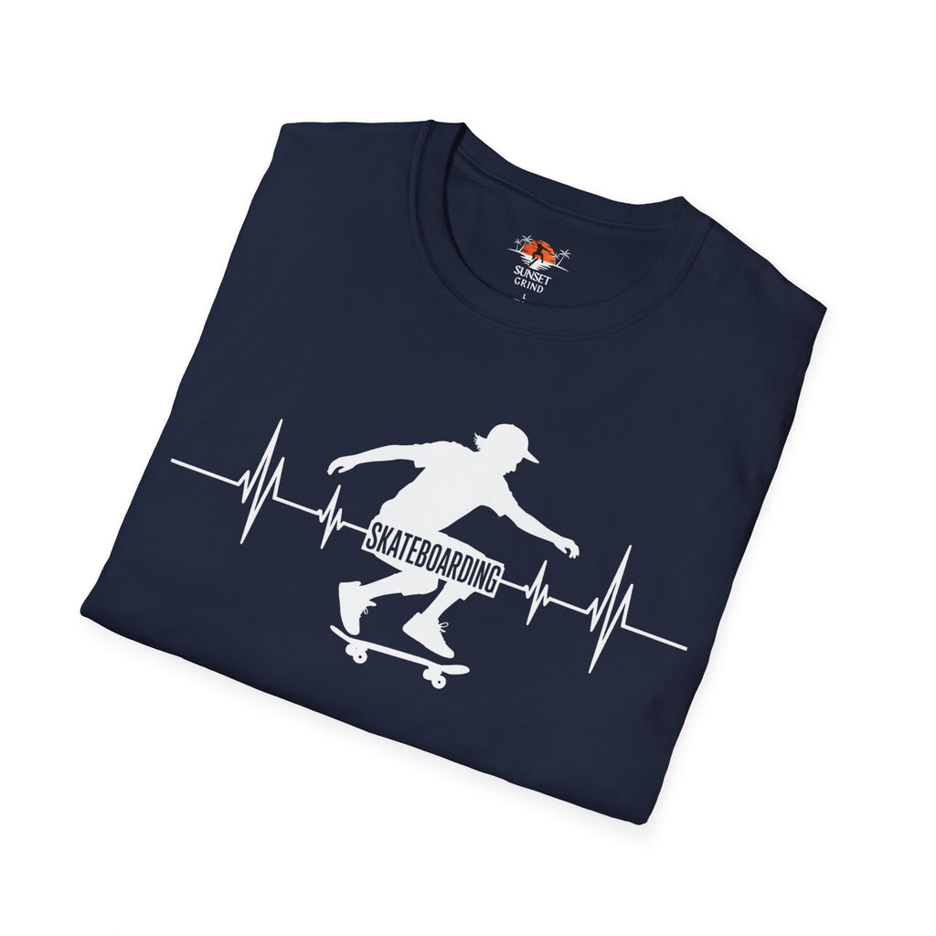 SKATEBOARDING CARDIOGRAM 2 T-Shirt