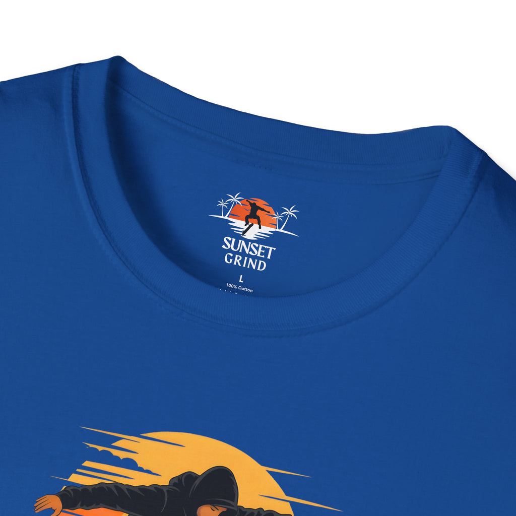 SKATEBOARDING IN SUNSET 2 T-Shirt