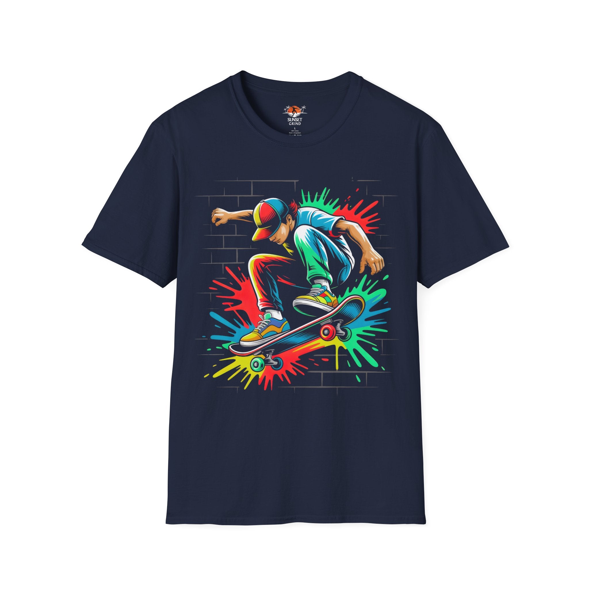 SKATEBOARDER SPLASH 2 T-Shirt