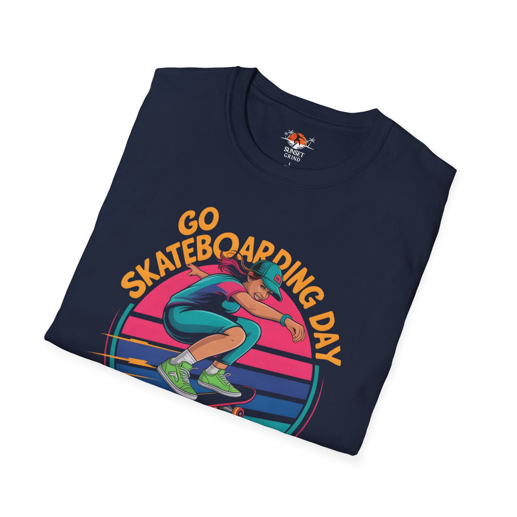 GO SKATEBOARDING DAY 3 T-Shirt