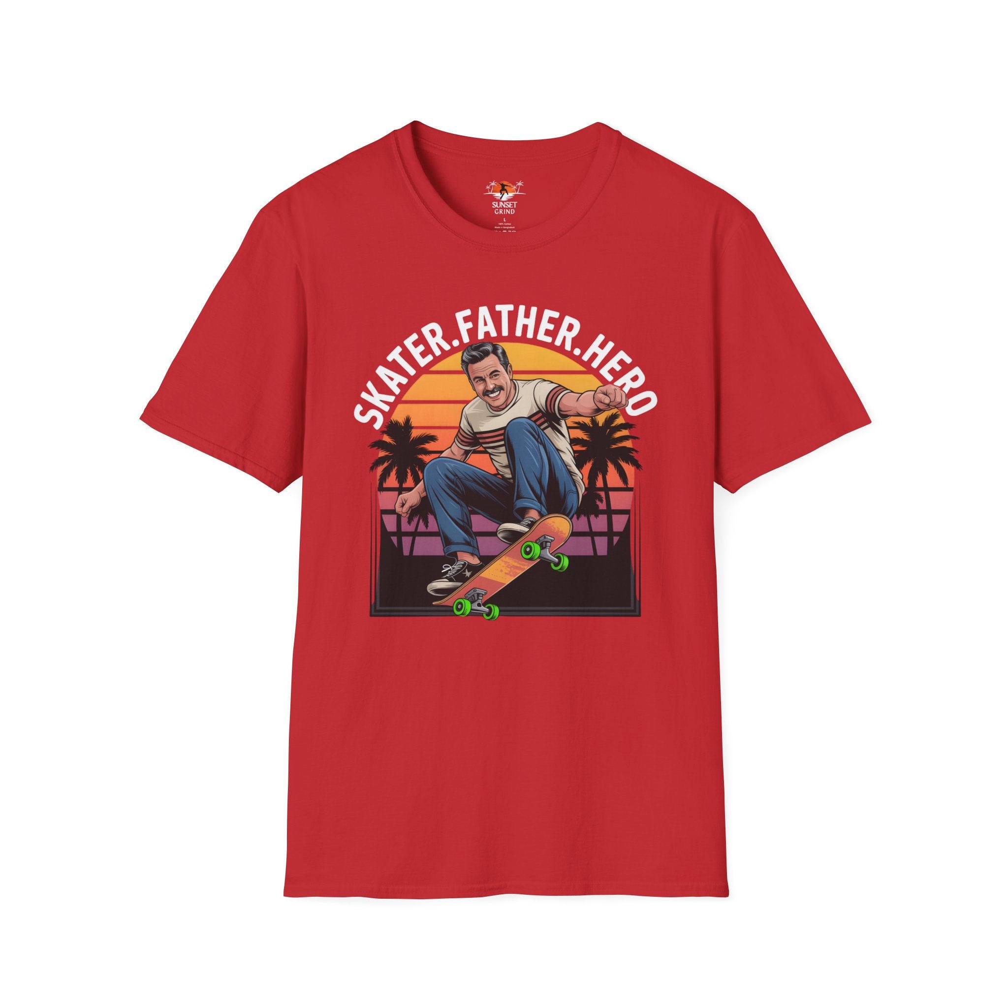 SKATER.FATHER.HERO T-Shirt