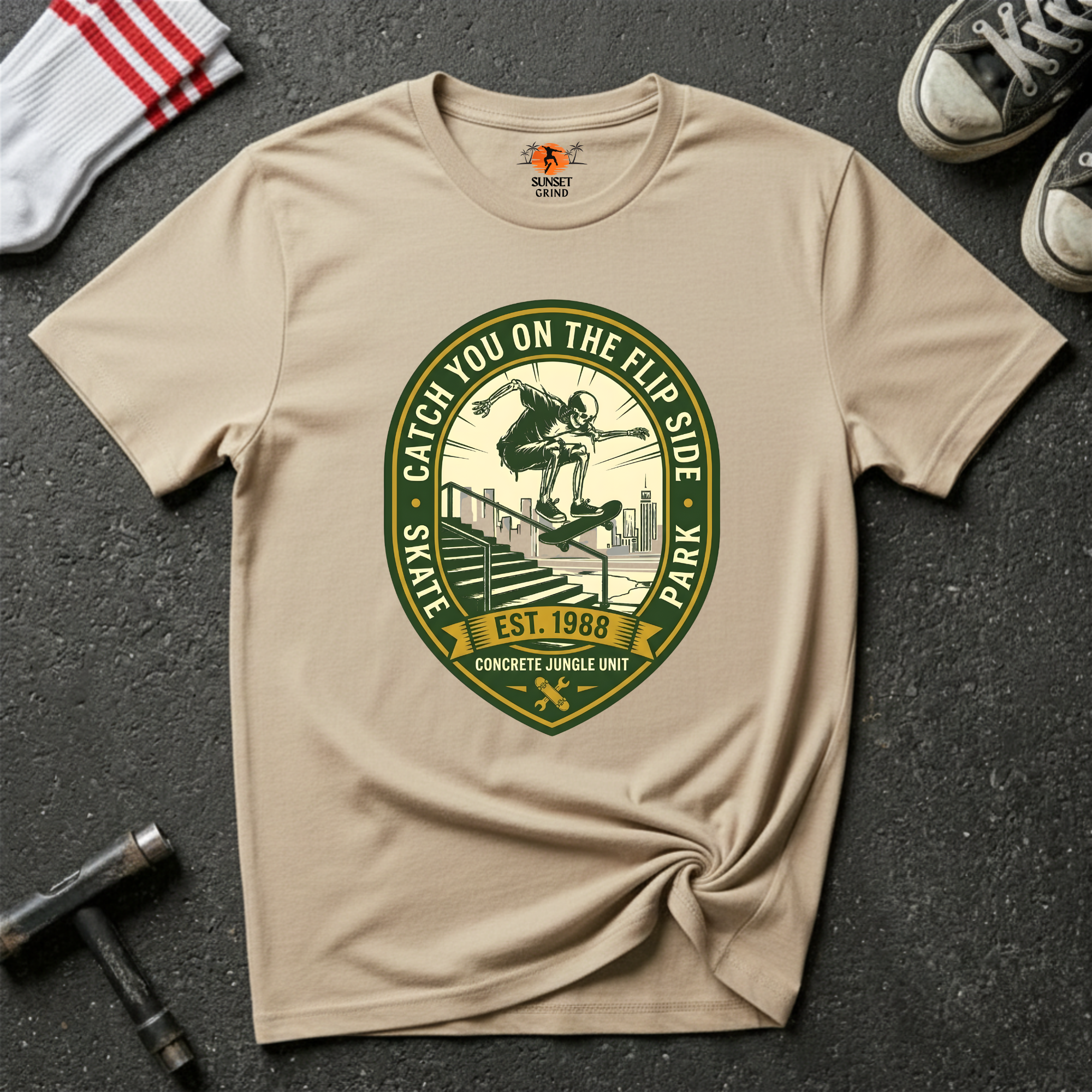 FLIP SIDE-VINTAGE T-Shirt