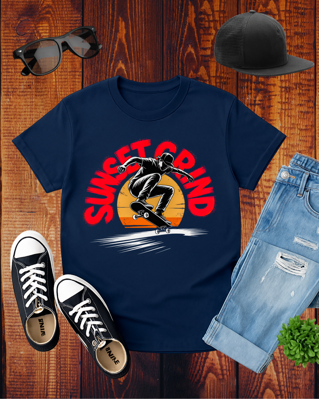 SUNFIRE SKATER T-Shirt