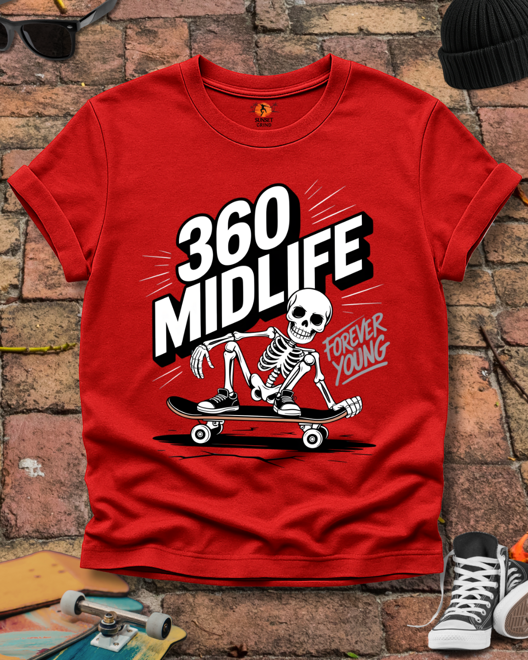 360 MIDLIFE FOREVER YOUNG T-Shirt