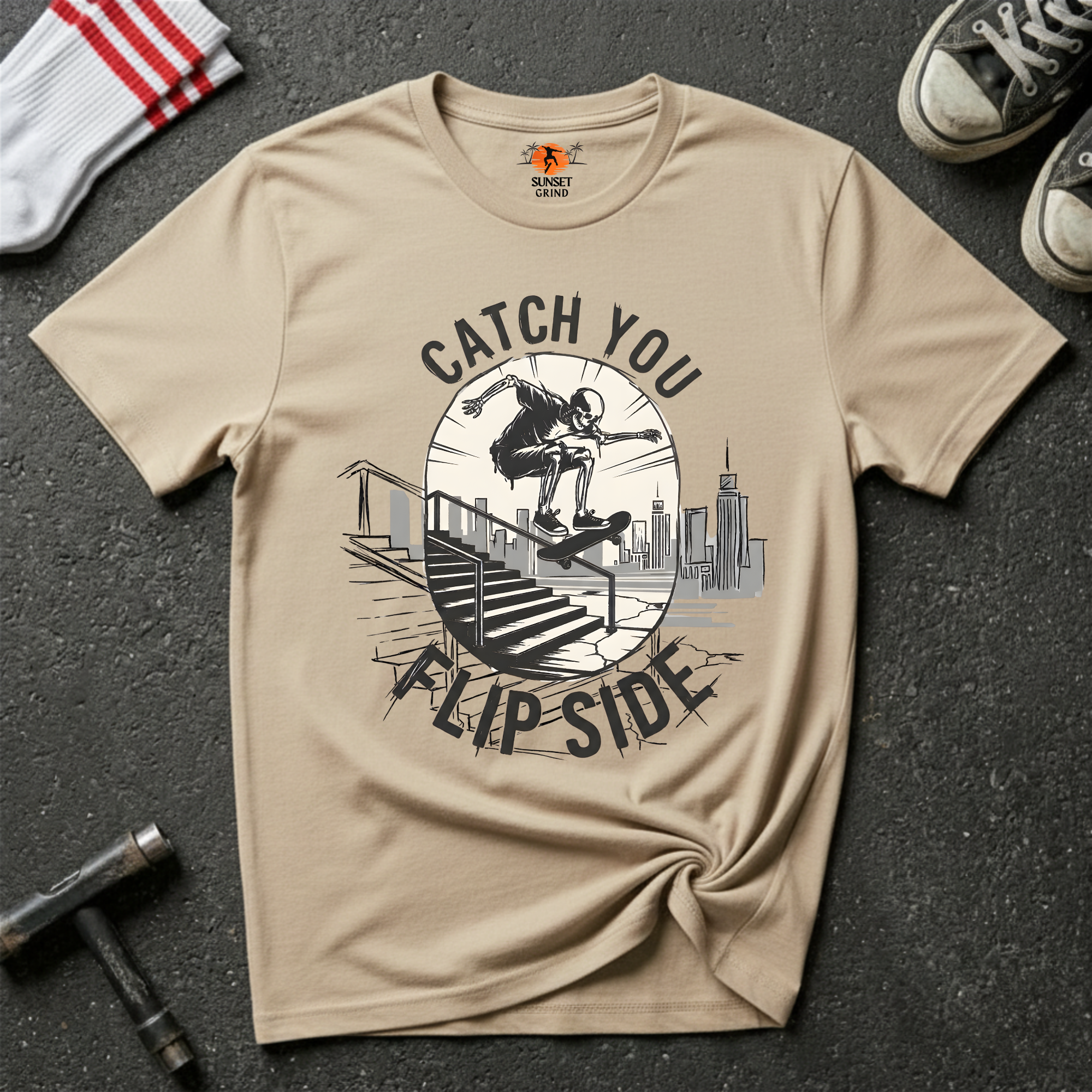 CATCH YOU FLIP SIDE T-Shirt