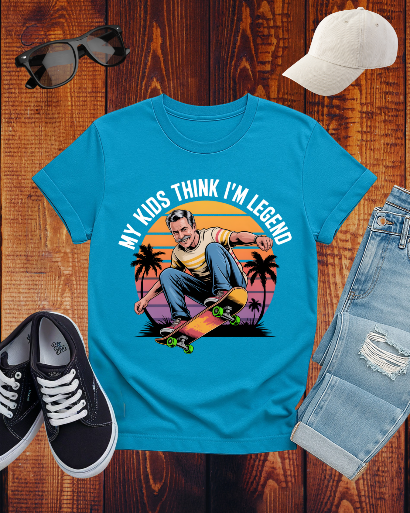 MY KIDS THINK I'M LEGEND T-Shirt