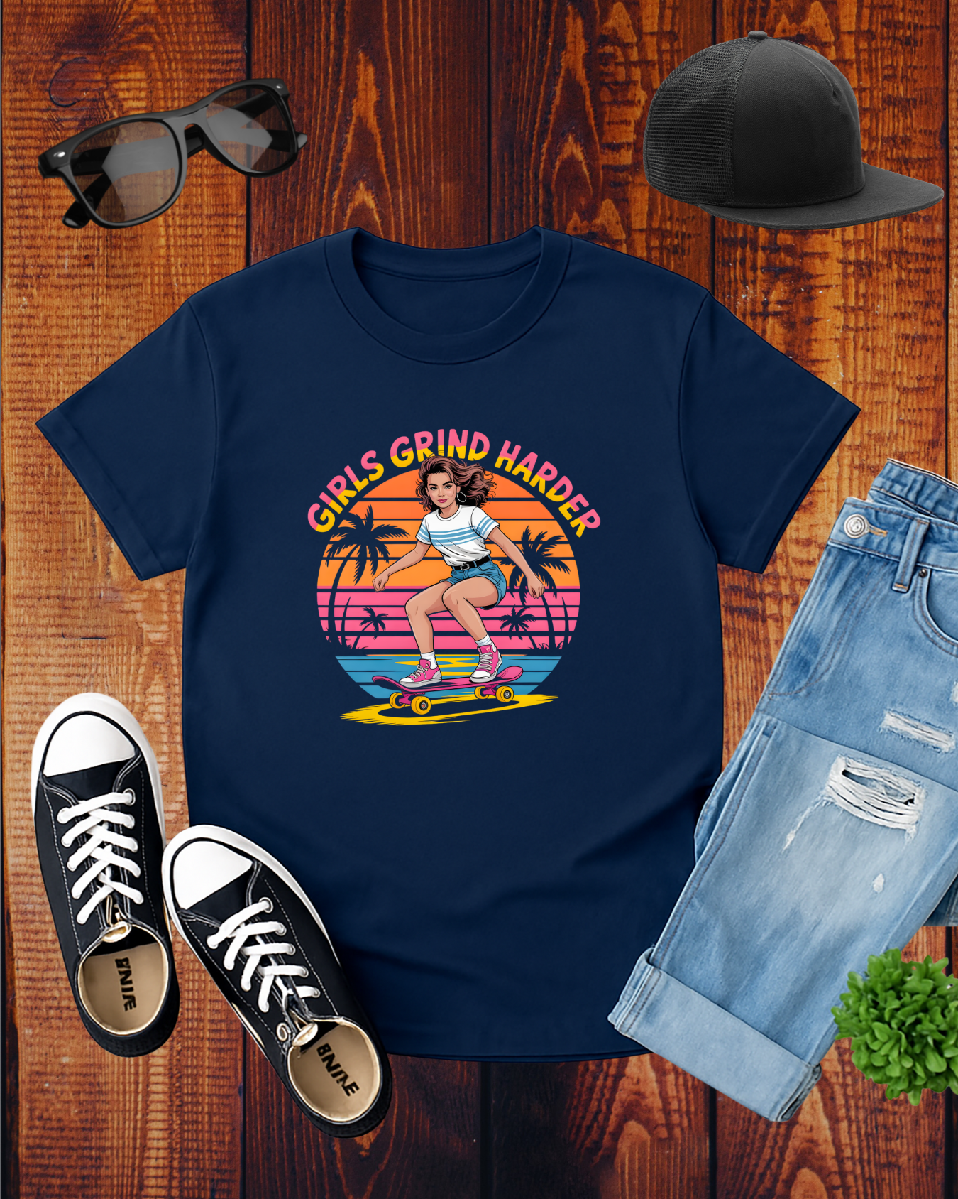 GIRLS GRIND HARDER T-Shirt