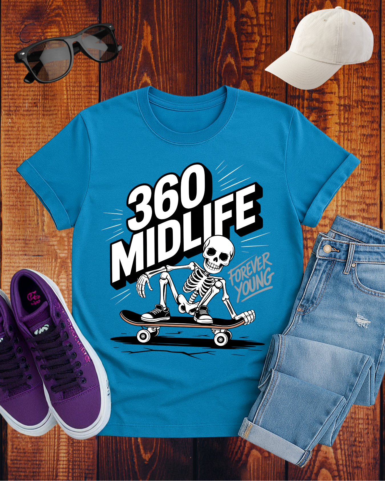 360 MIDLIFE FOREVER YOUNG T-Shirt