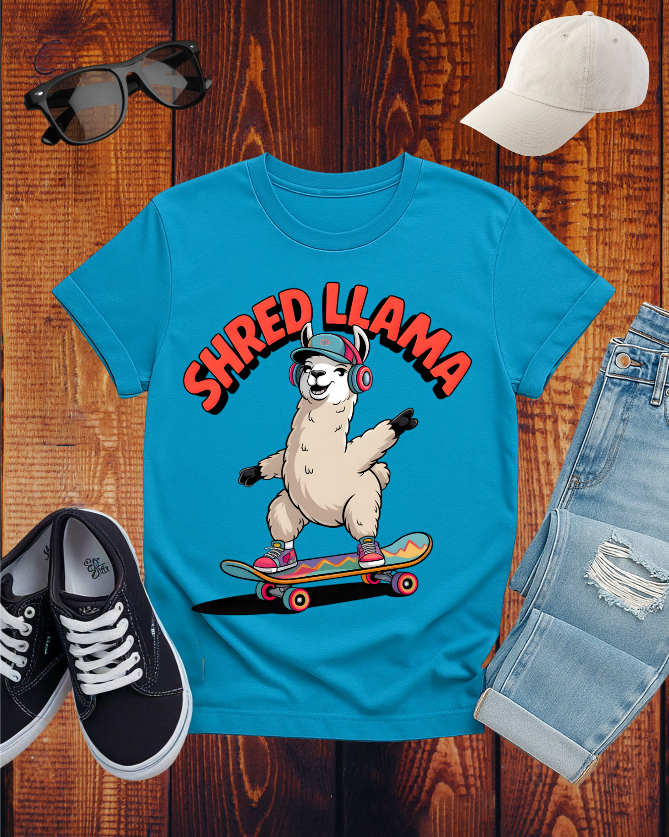 SHRED LLAMA T-Shirt