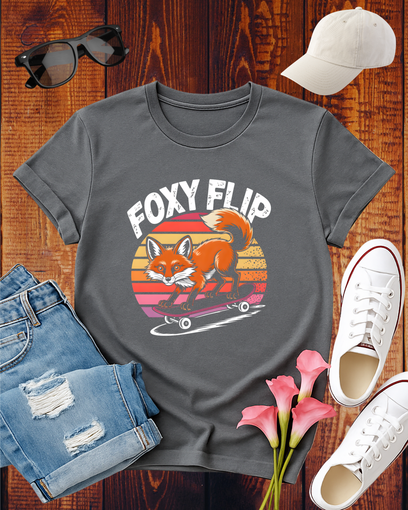 Foxy Flip T-Shirt