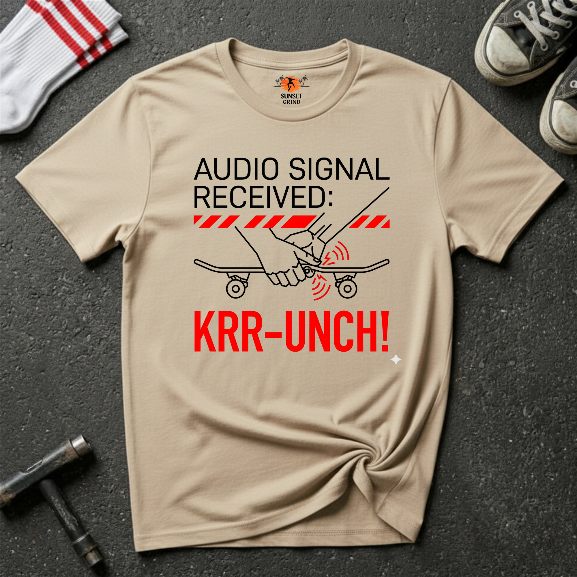 AUDIO SIGNAL CRACK T-Shirt