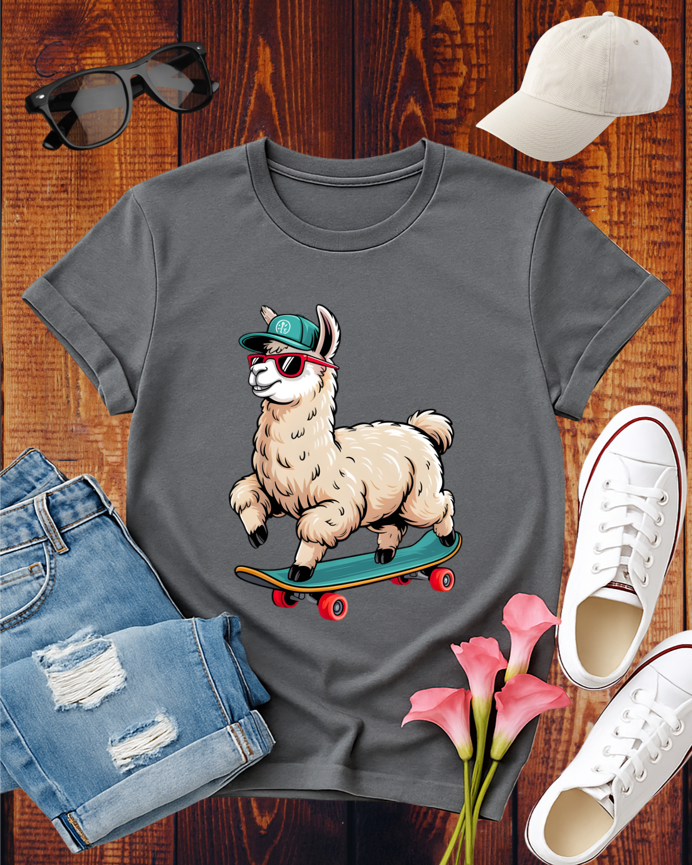 STOKED LLAMA T-Shirt
