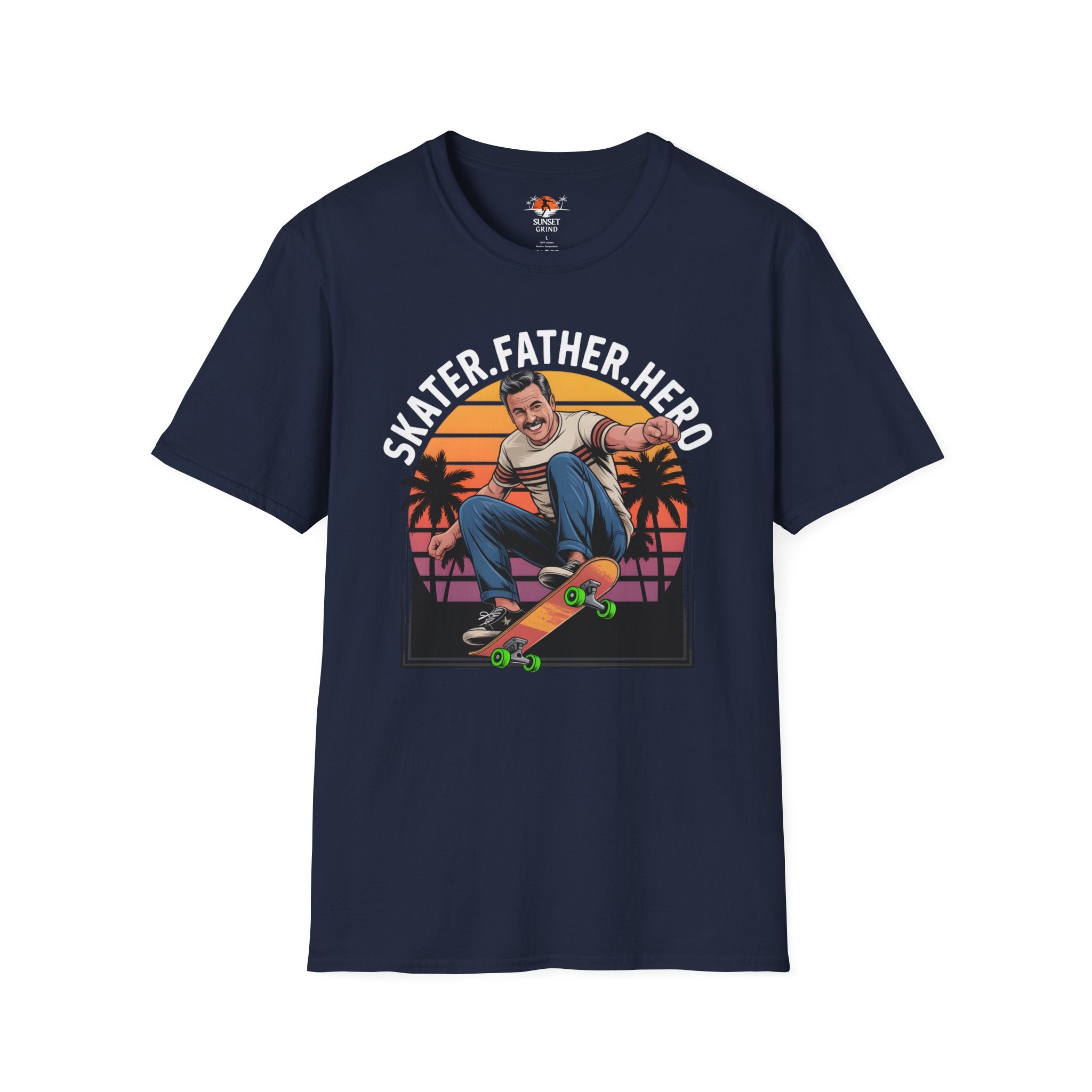 SKATER.FATHER.HERO T-Shirt