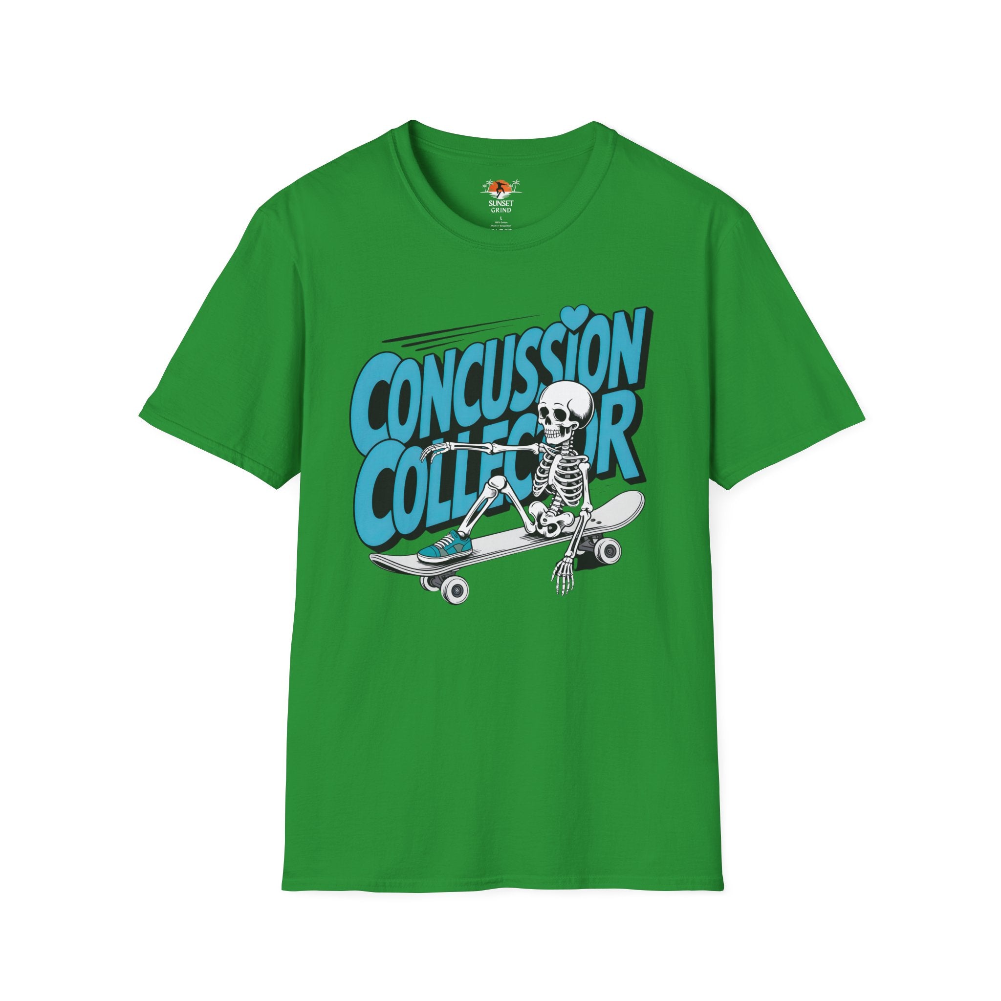 CONCUSSION COLLECTOR TURQUOISE T-Shirt