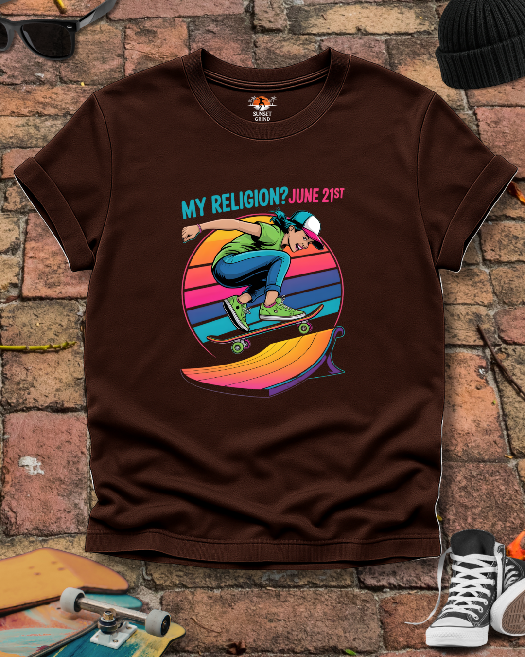 MY RELIGION? JUNE 21ST T-Shirt 2