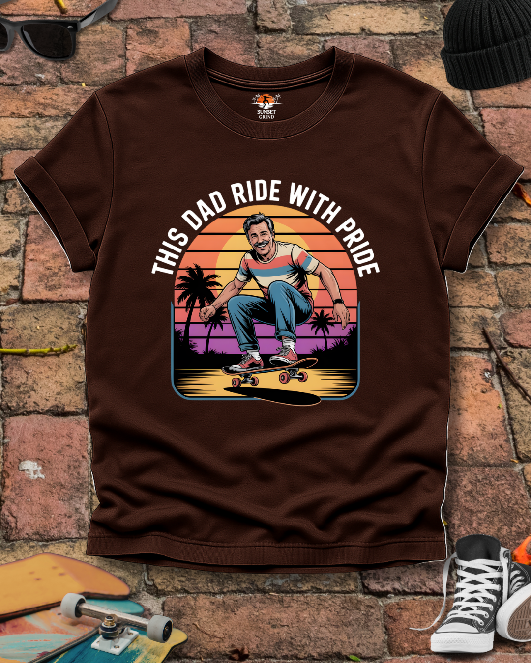 THIS DAD RIDE WITH PRIDE T-Shirt