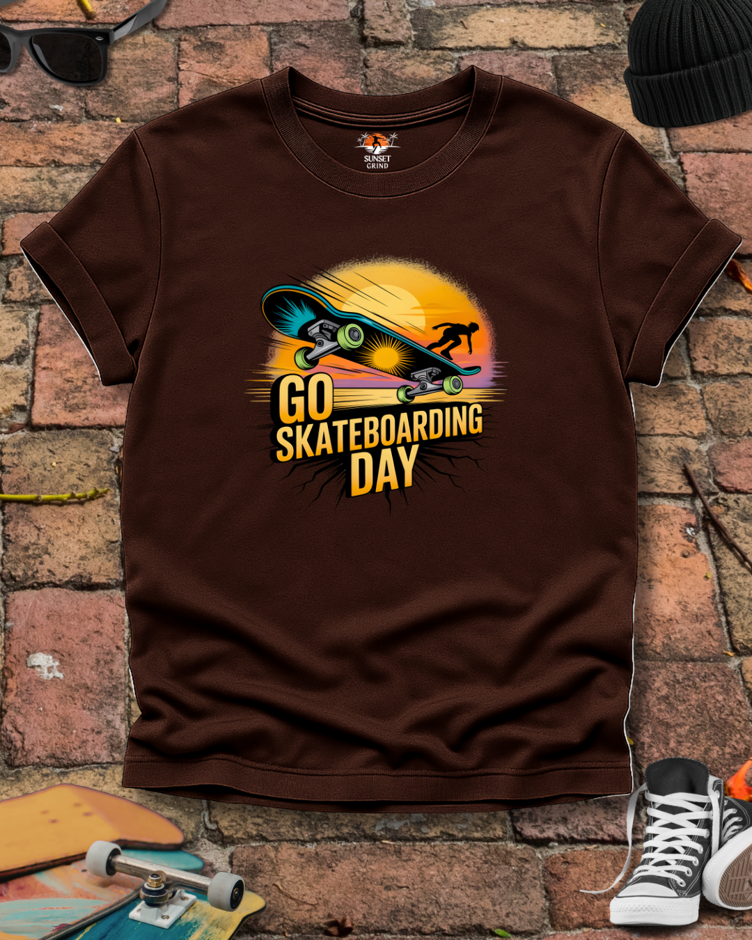 GO SKATEBOARDING DAY COMPETITOR T-Shirt