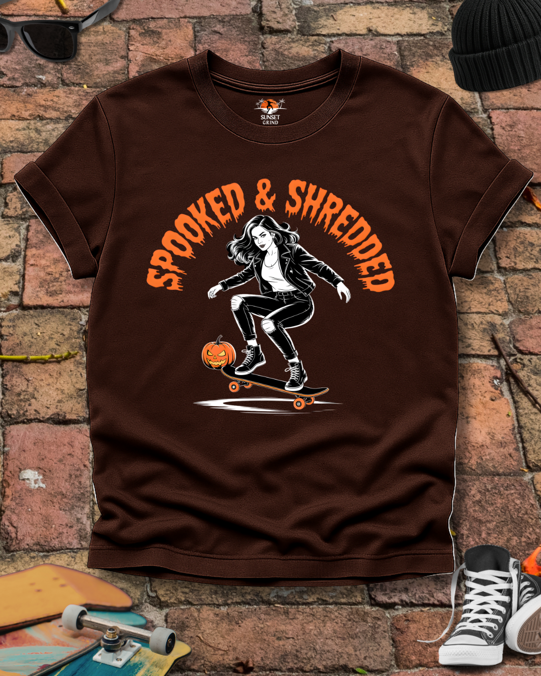 SPOOKED & SHREDDED WOMAN T-Shirt