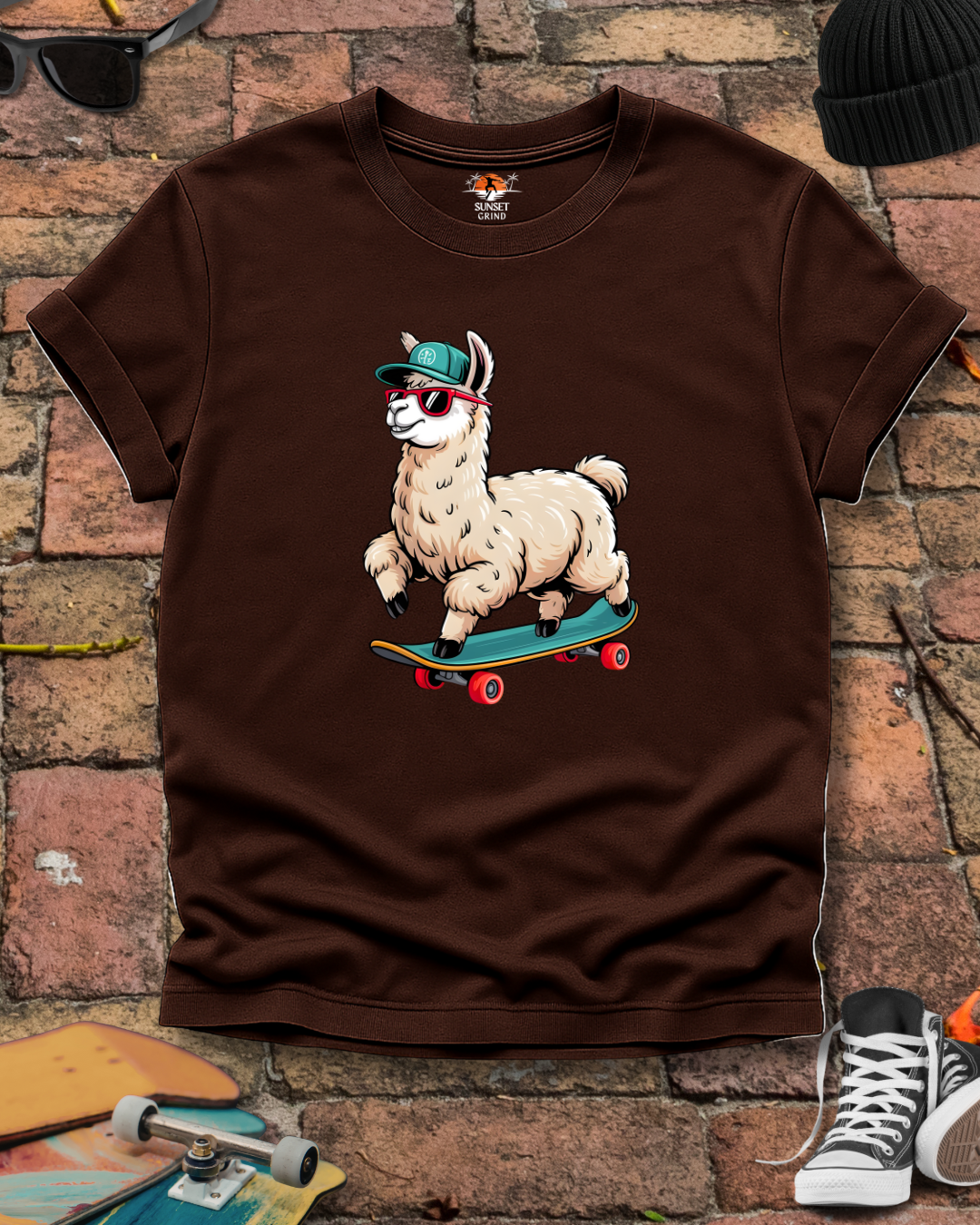 STOKED LLAMA T-Shirt