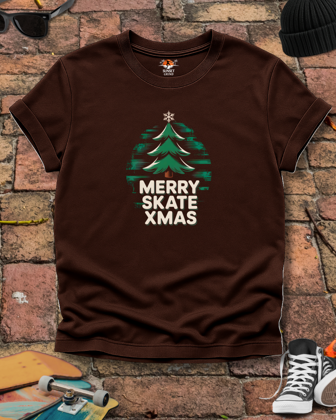 MERRY SKATE XMAS T-Shirt