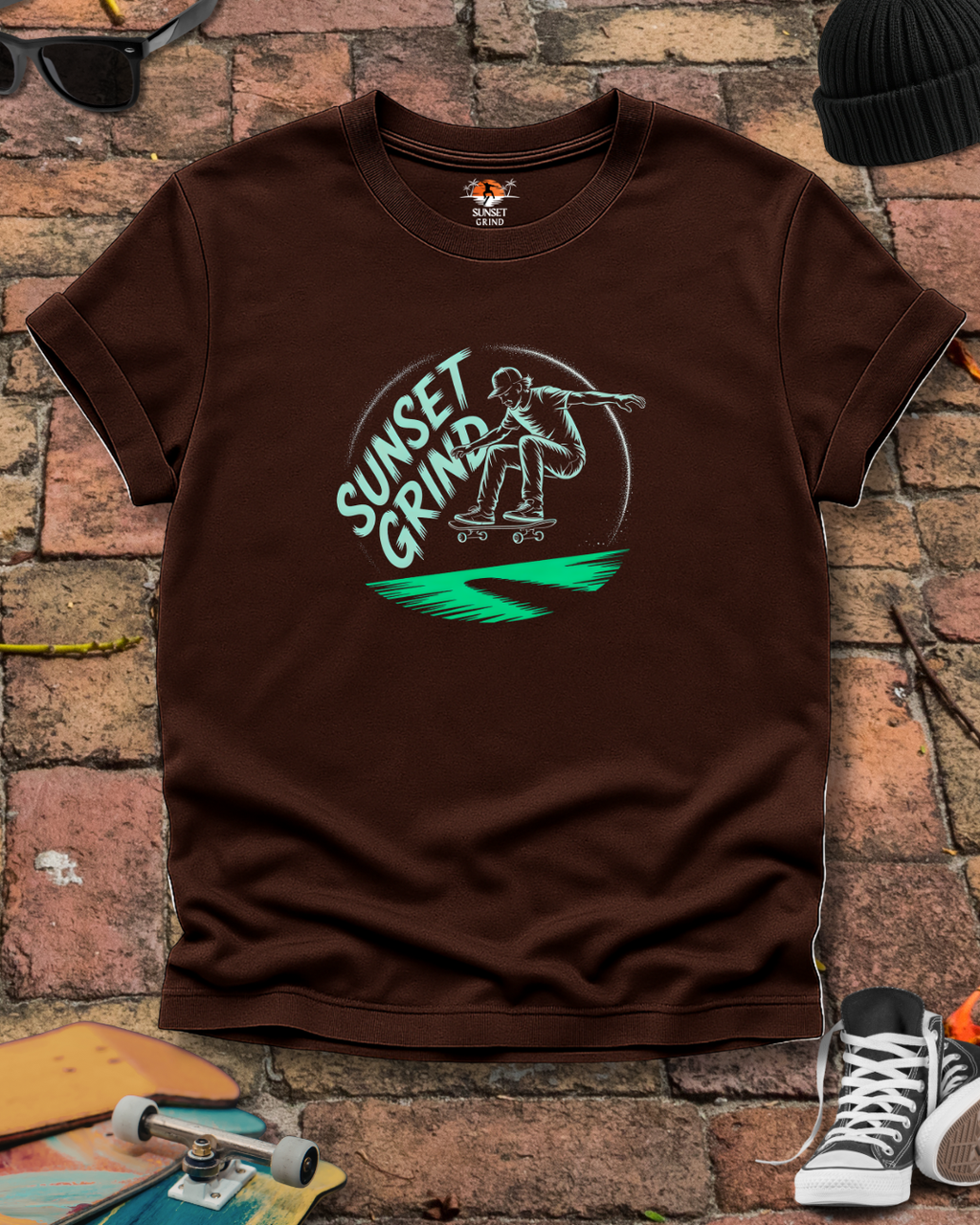 URBAN SUNSET FLOW T-Shirt