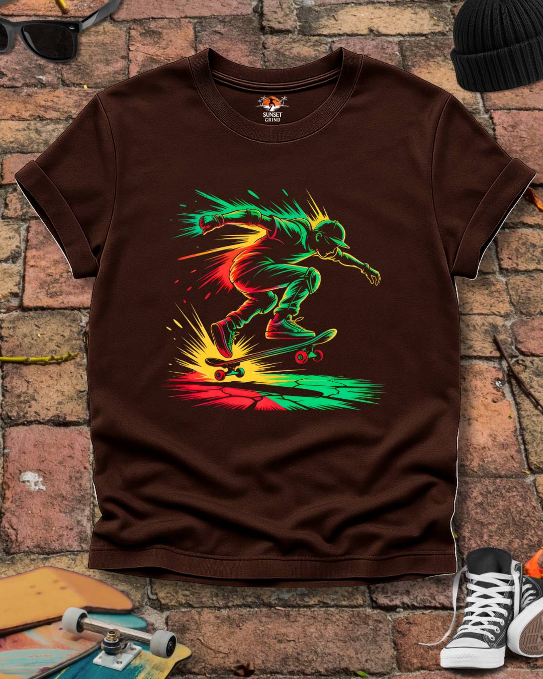 COLORFUL SKATEBOARDING T-Shirt