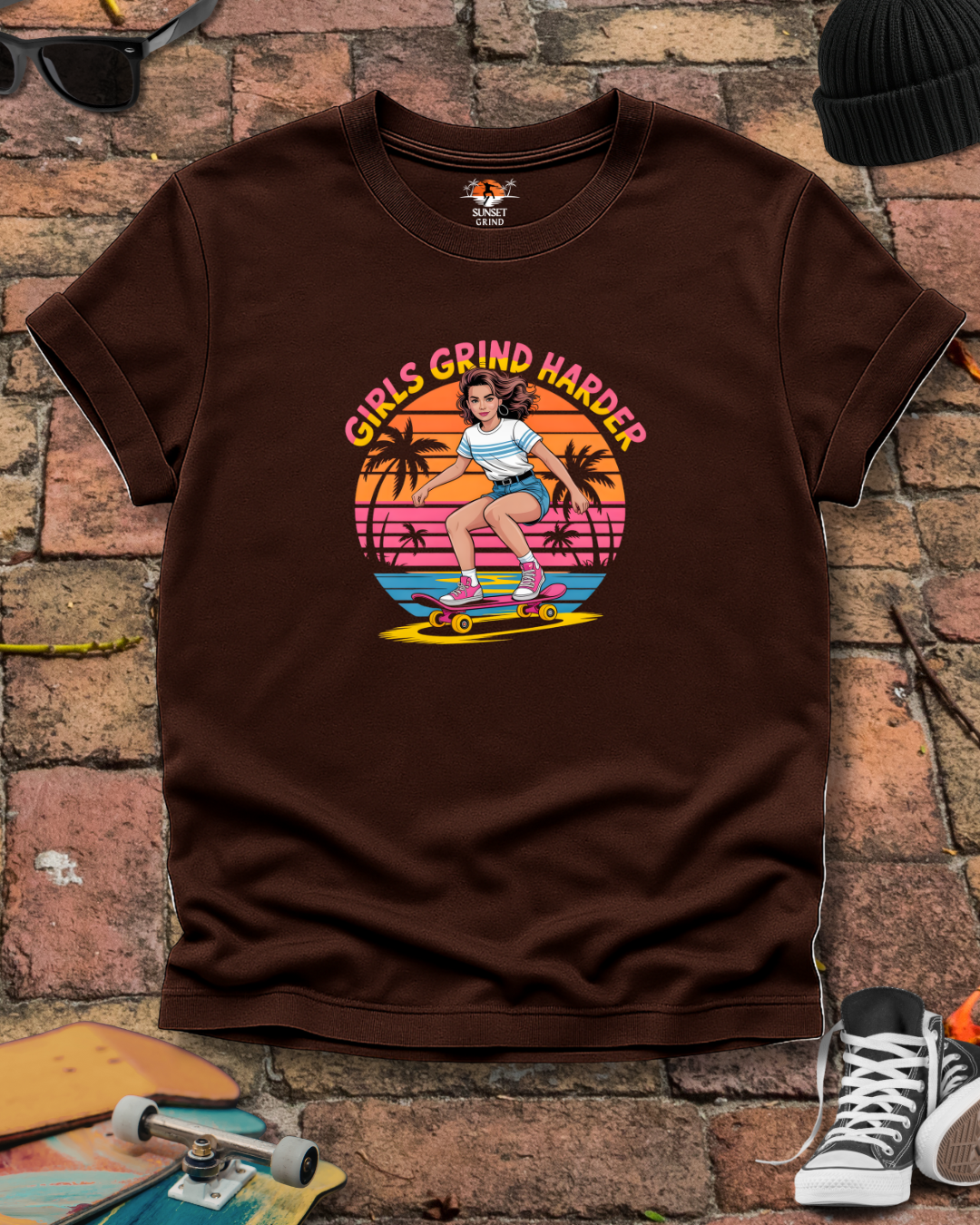 GIRLS GRIND HARDER T-Shirt