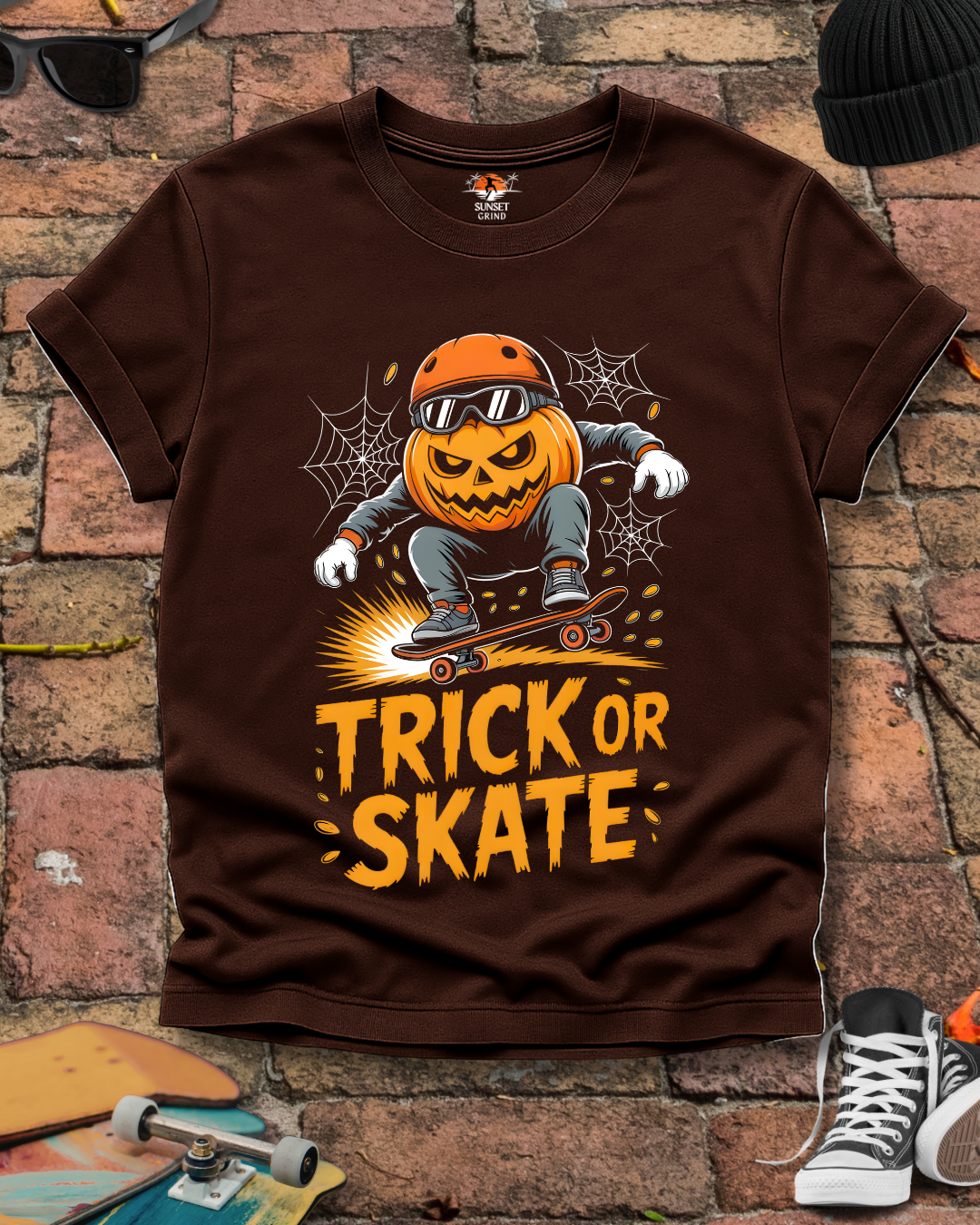 TRICK OR SKATE T-Shirt