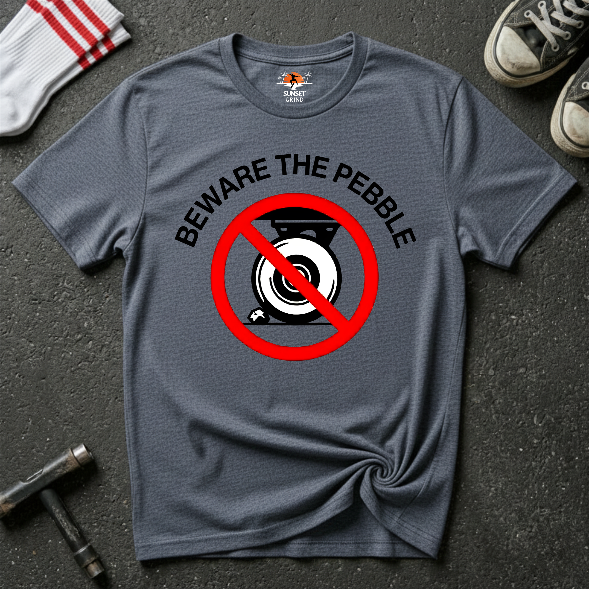BEWARE THE PEBBLE T-Shirt