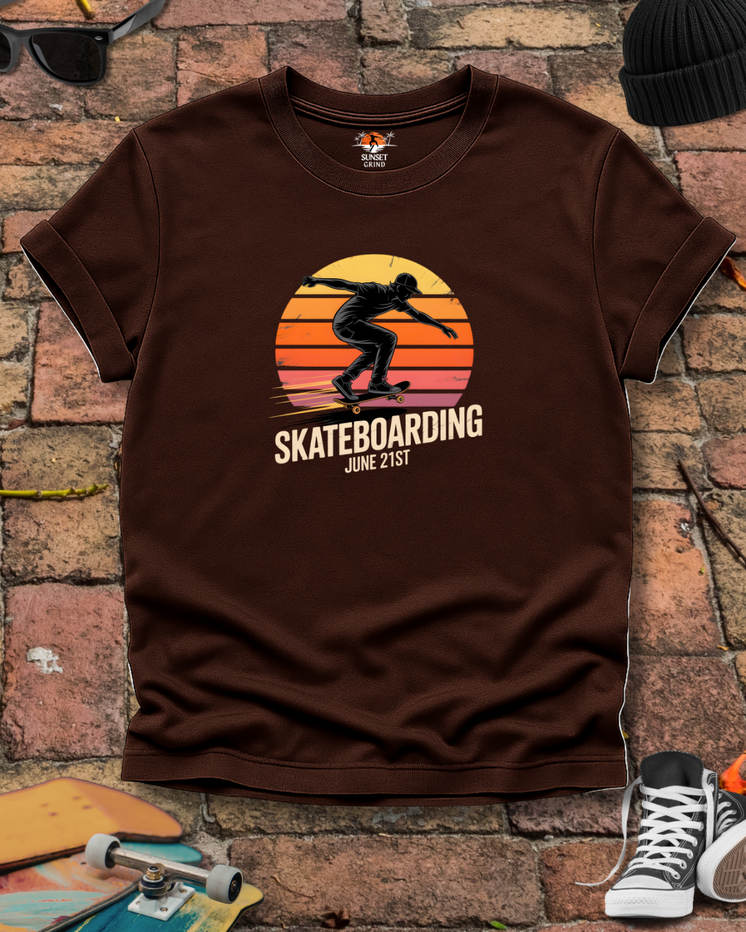 SKATEBOARDING JUNE 21ST T-Shirt