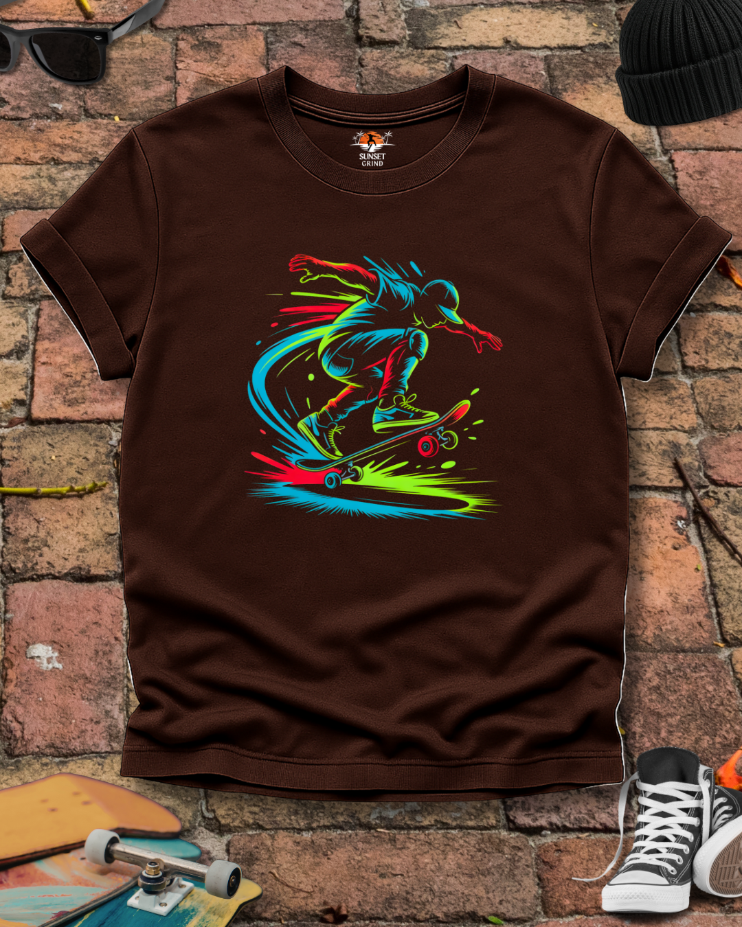 COLORFUL SKATER T-Shirt