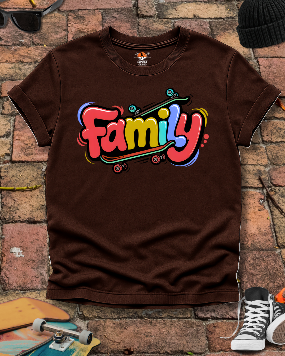 Skater Family T-Shirt