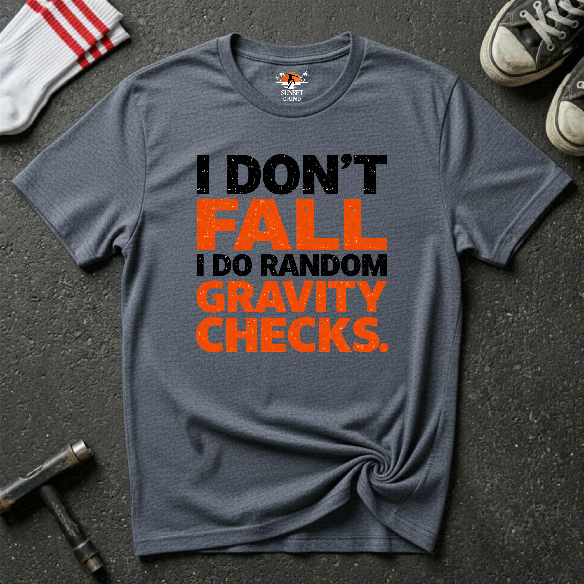 GRAVITY CHECKS T-Shirt
