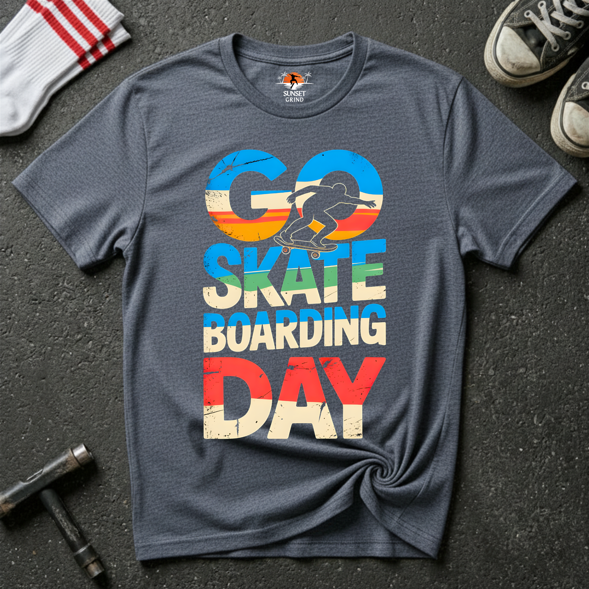 GO SKATE T-Shirt
