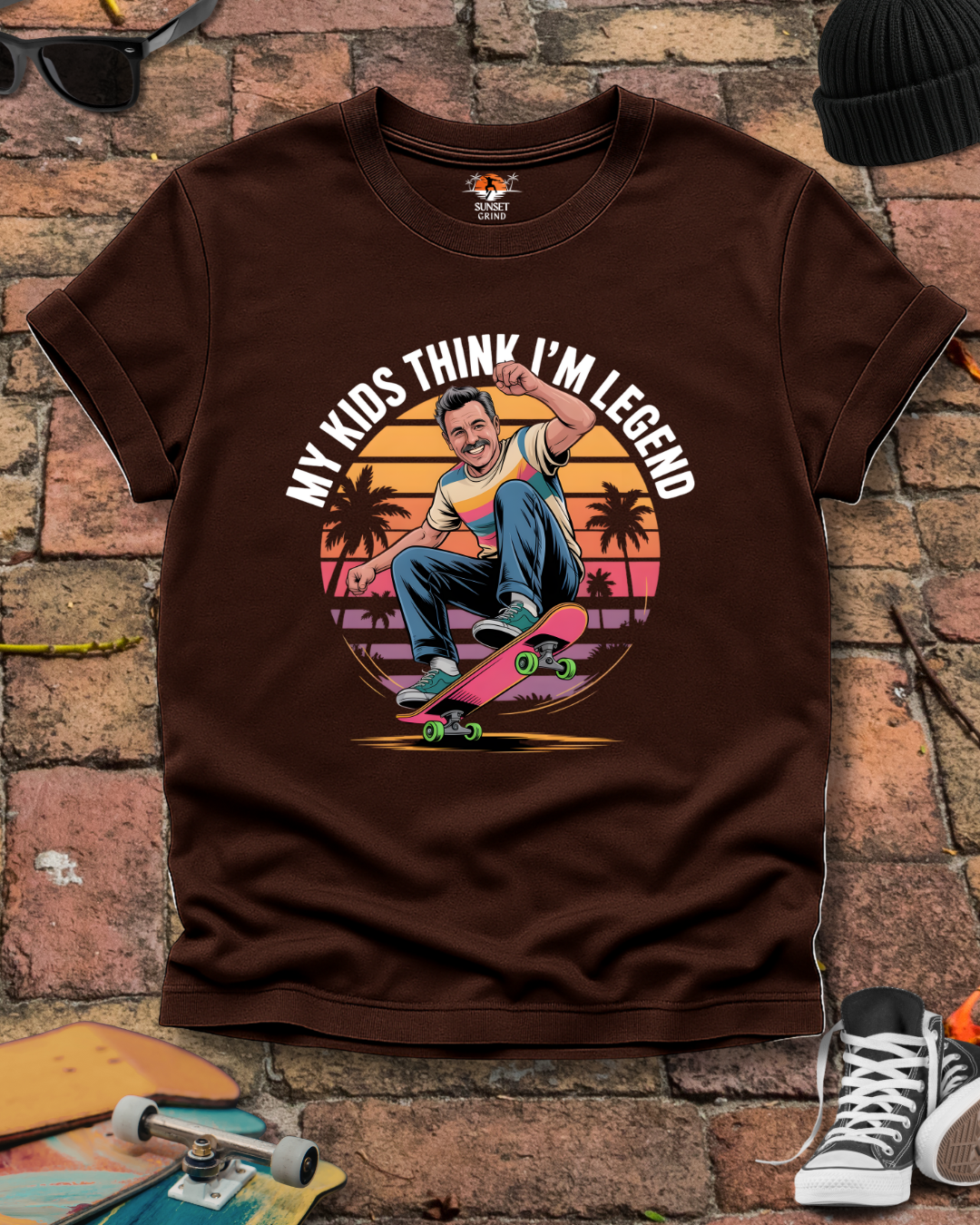 MY KIDS THINK I'M LEGEND 2 T-Shirt