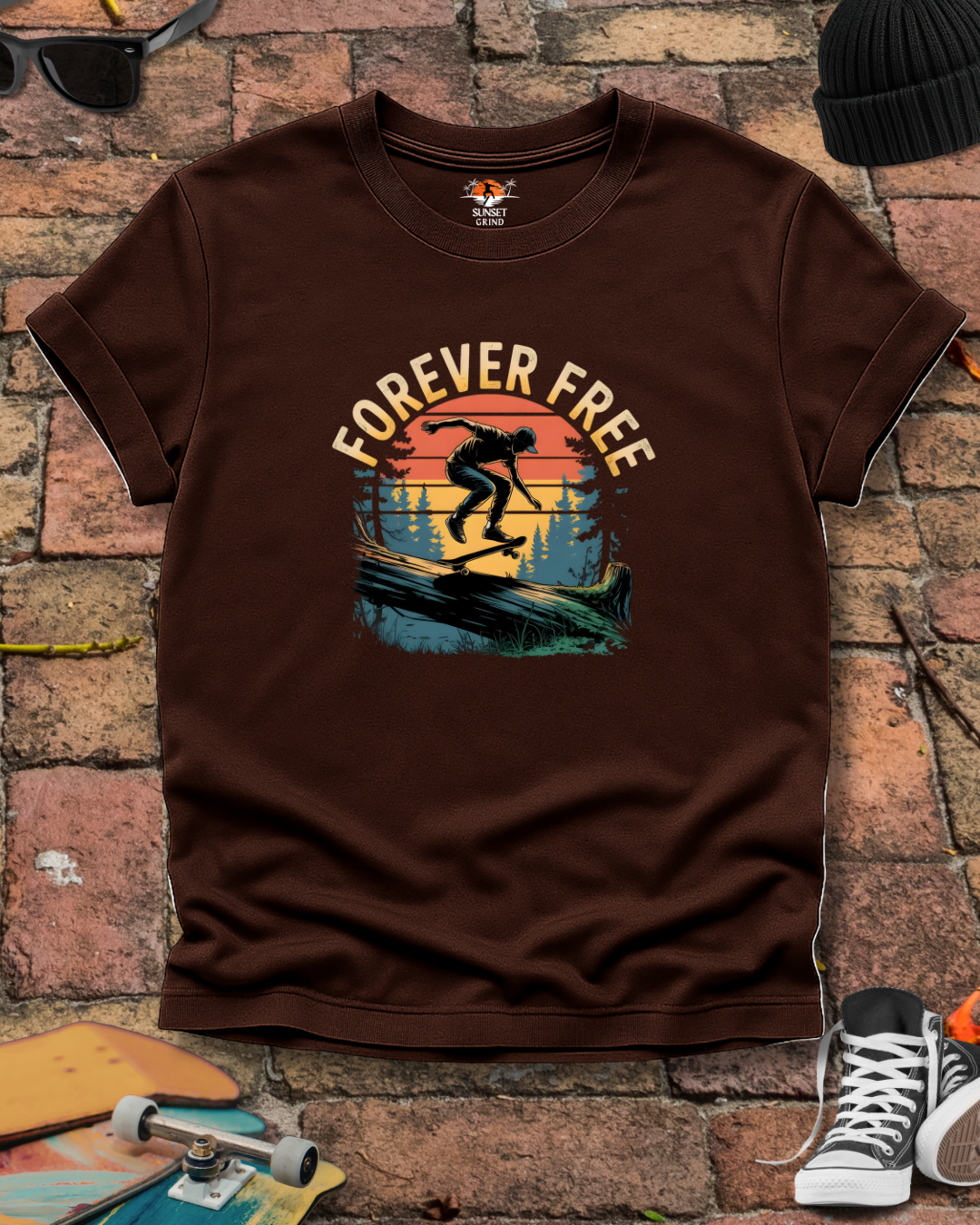 FOREVER SKATE FREE T-Shirt