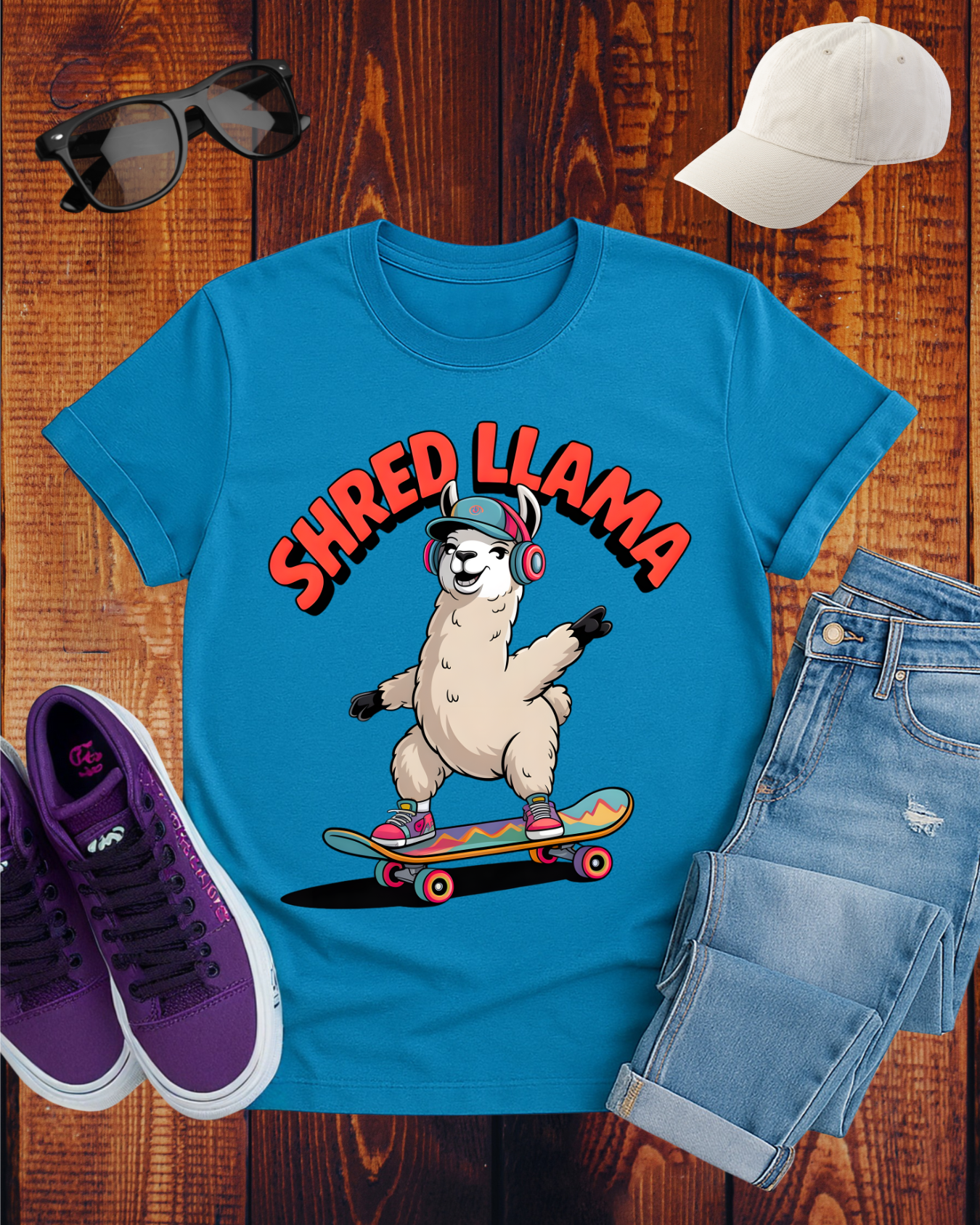 SHRED LLAMA T-Shirt