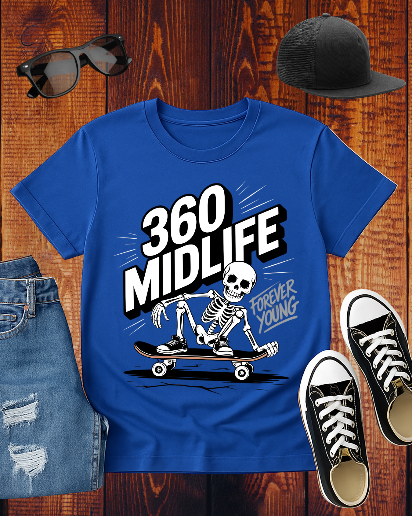 360 MIDLIFE FOREVER YOUNG T-Shirt